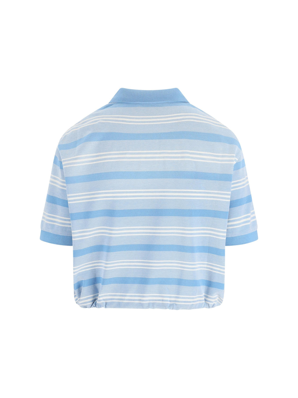 Cotton Polo Shirt Prada – Гарантія оригінальності – вид ззаду