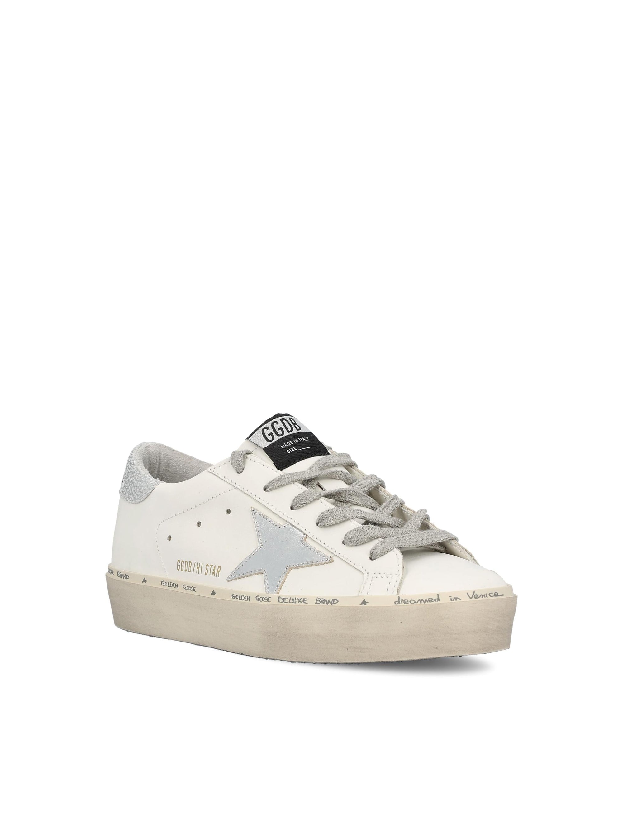 Hi Star Sneakers Golden goose – Гарантія оригінальності – вид ззаду