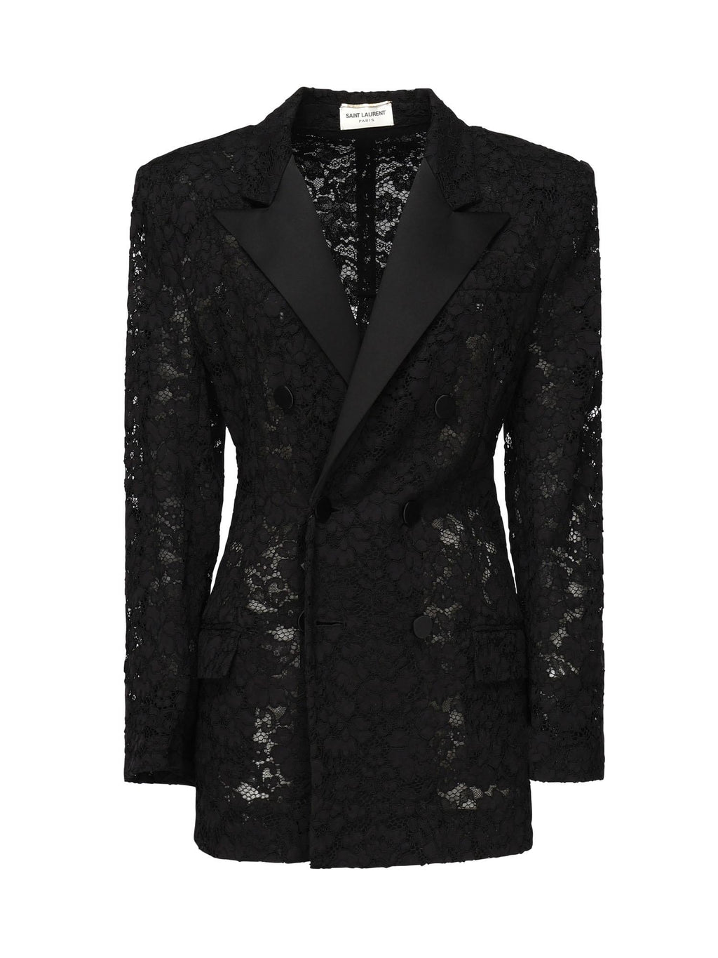Оригінальна Blazer Smoking Doppiopetto Saint laurent – боковий вид