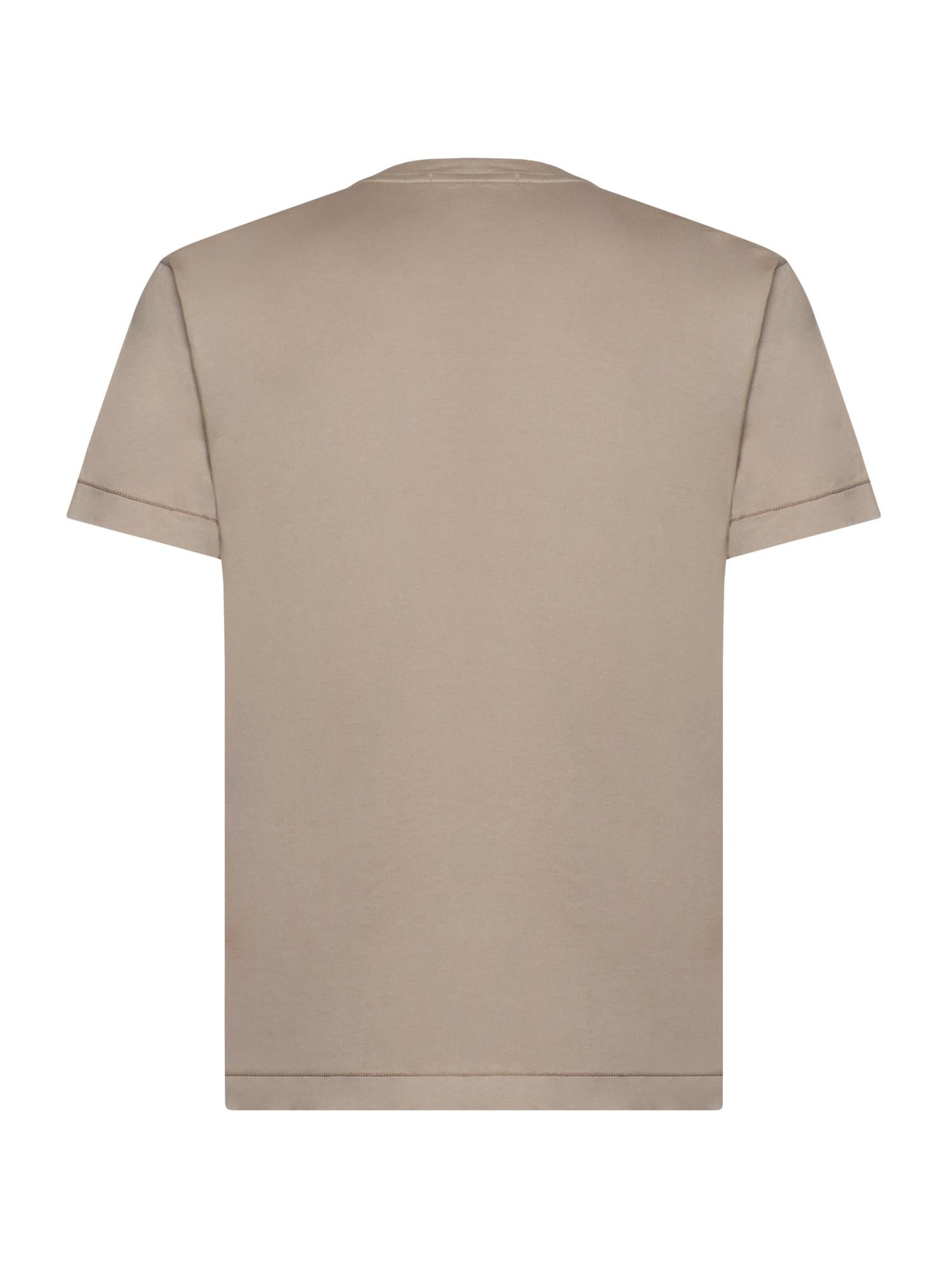 Оригінальна T-Shirt Con Patch Compass In Jersey DI Cotone Stone island – детальний вид