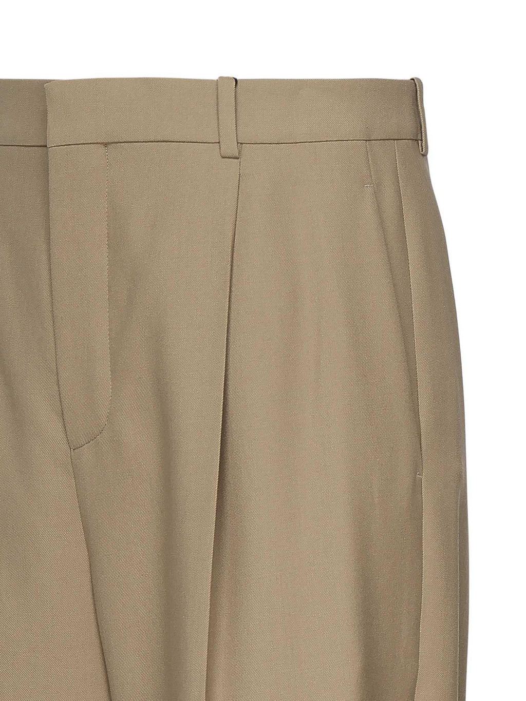 Pantaloni In Gabardine DI Lana Saint laurent оригінал – Купити в Україні – вид ззаду