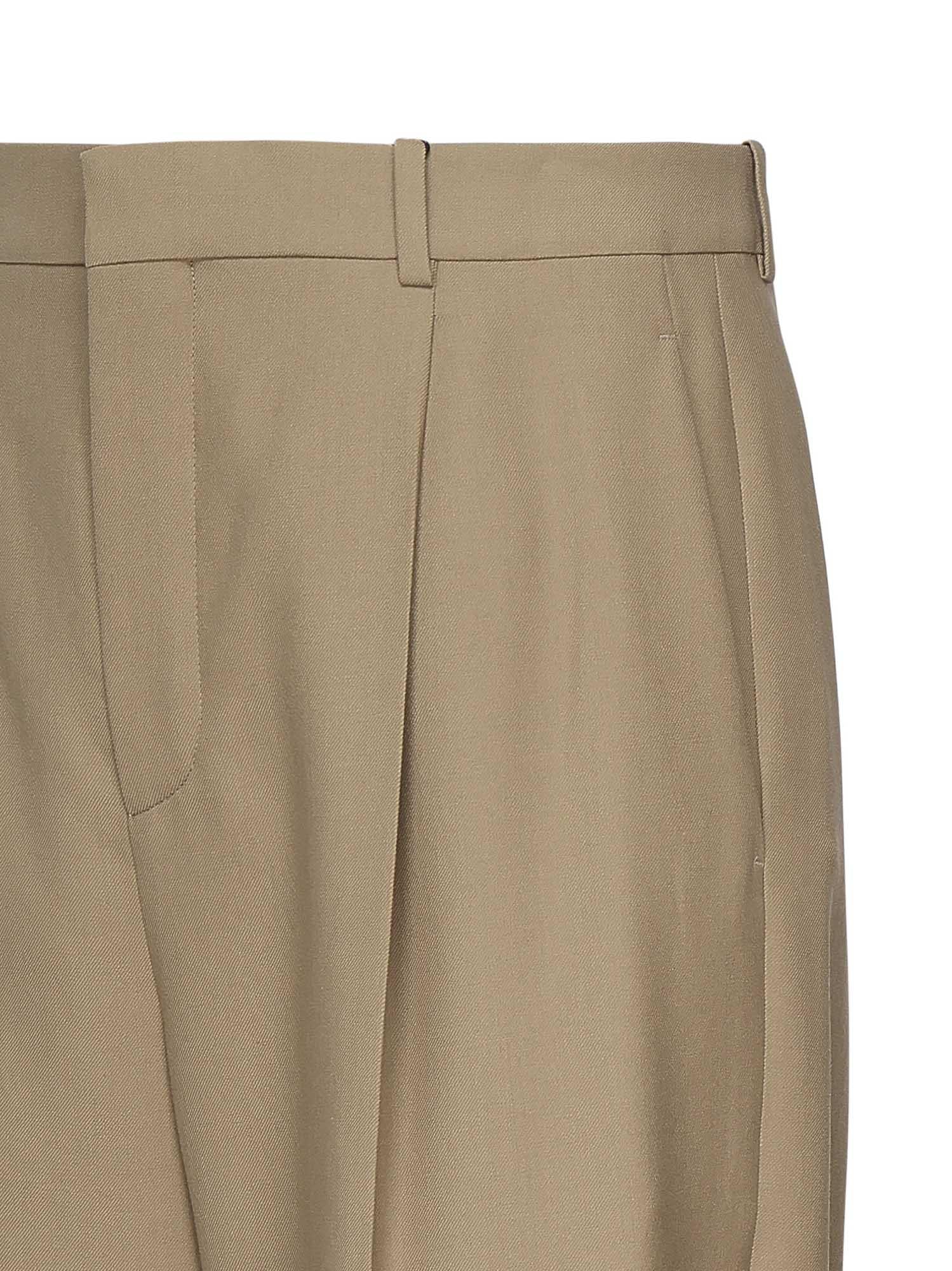 Pantaloni In Gabardine DI Lana Saint laurent оригінал – Купити в Україні – вид ззаду