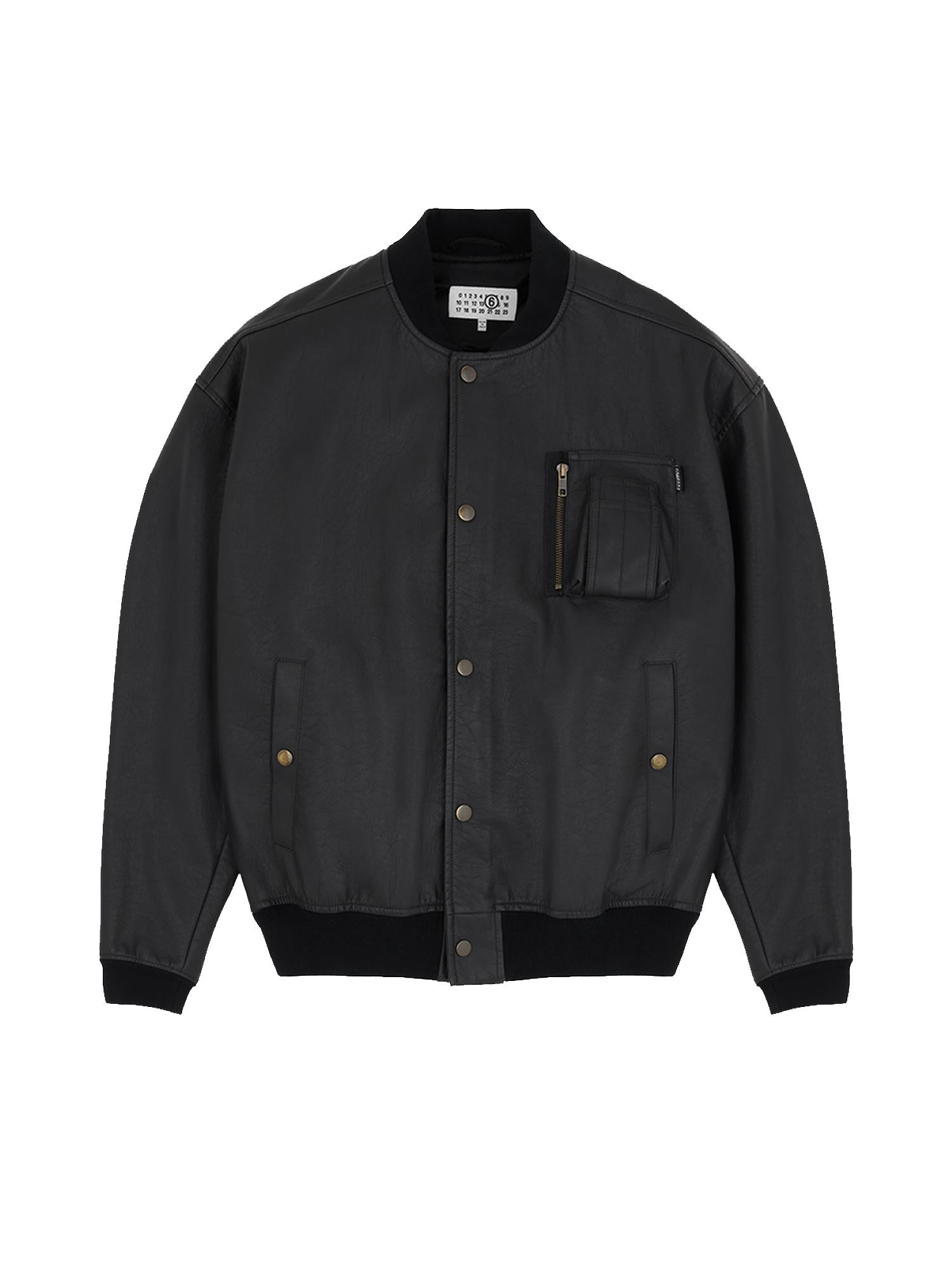 Оригінальна Giacca Varsity Maison margiela – боковий вид