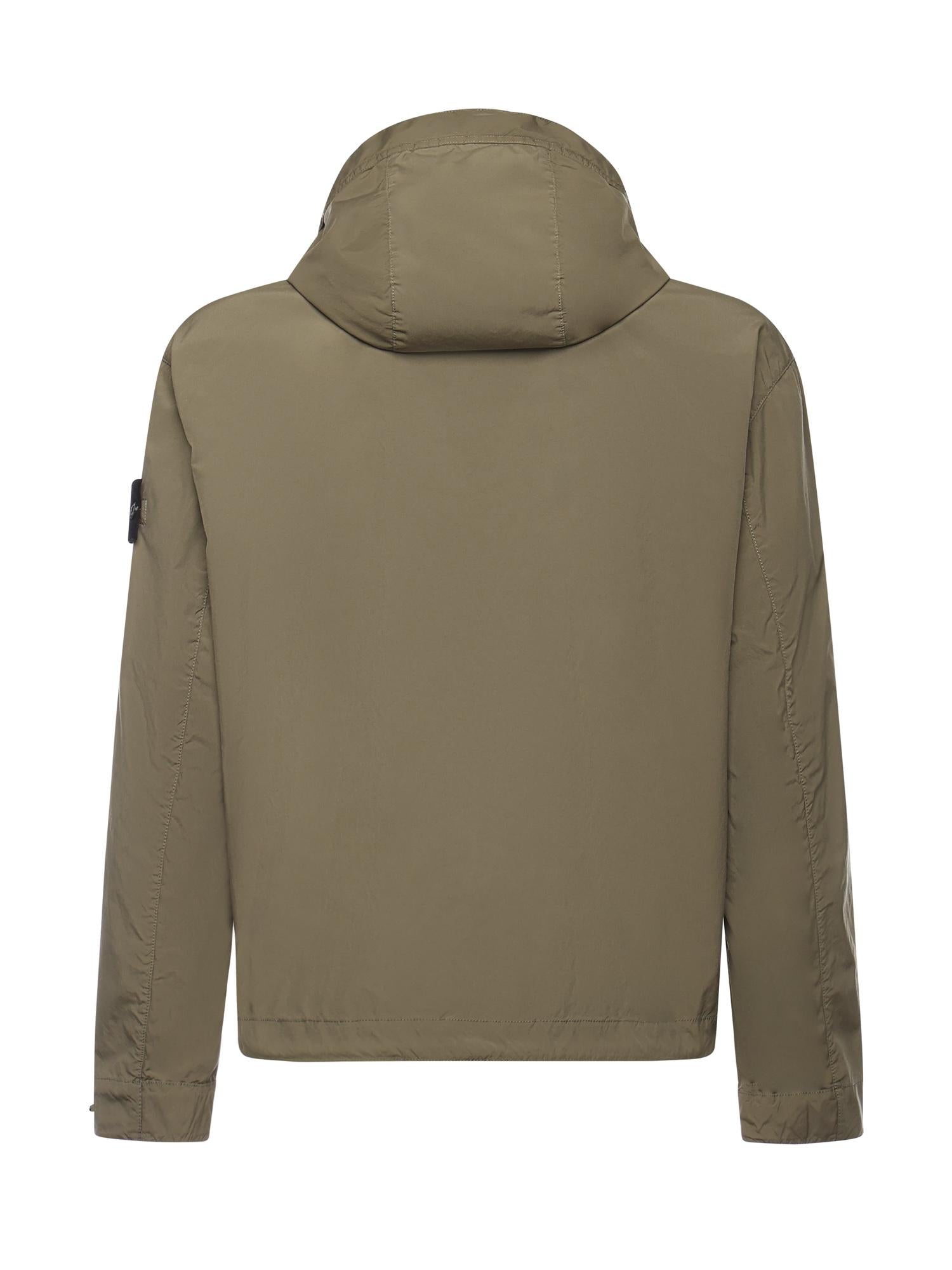Giacca Con Cappuccio E Logo Stone island оригінал – Купити в Україні – детальний вид
