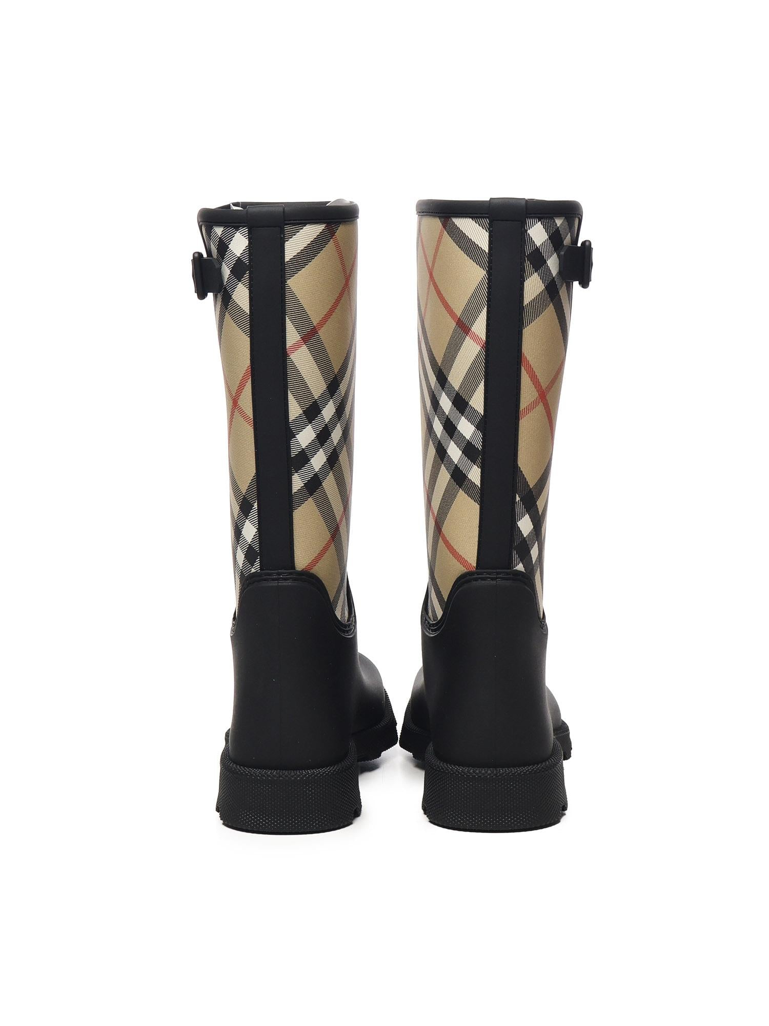 Оригінальна Stivali Alti Marsh Stamp Burberry – детальний вид