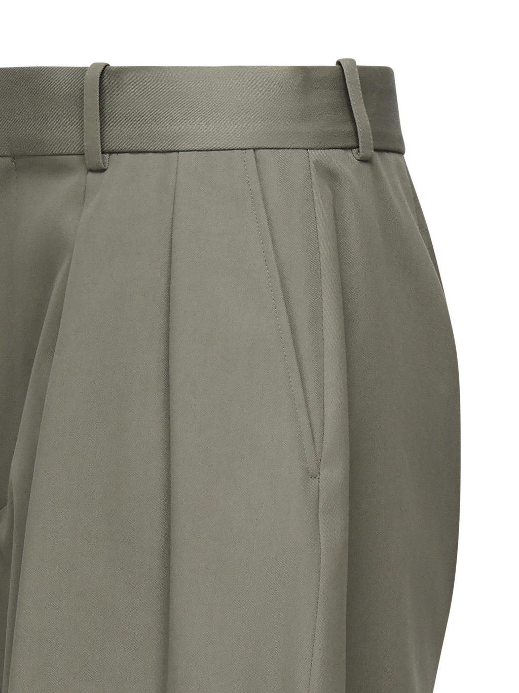Pantaloni Barrel In Cotone E Seta Loewe – Гарантія оригінальності – вид ззаду