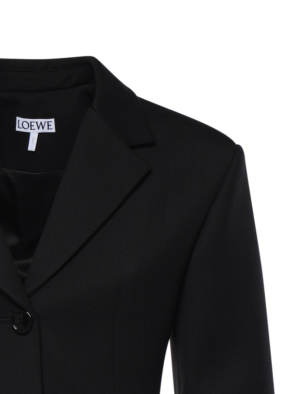 Giacca In Lana Loewe – Гарантія оригінальності – вид ззаду
