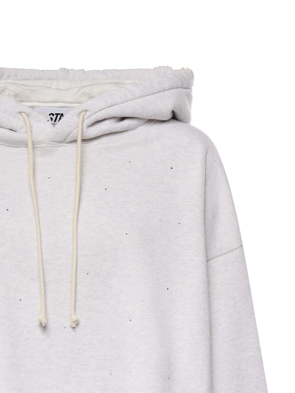 Felpa Cropped Star In Cotone Golden goose оригінал – Купити в Україні – вид ззаду