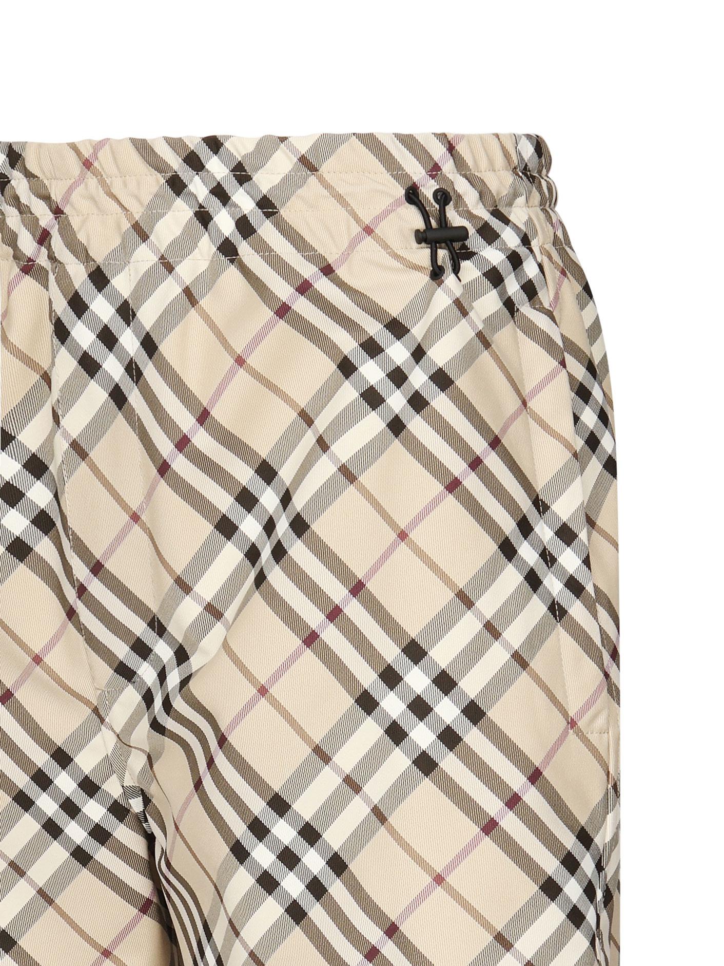 Pantaloncini Check Burberry – Гарантія оригінальності – вид ззаду