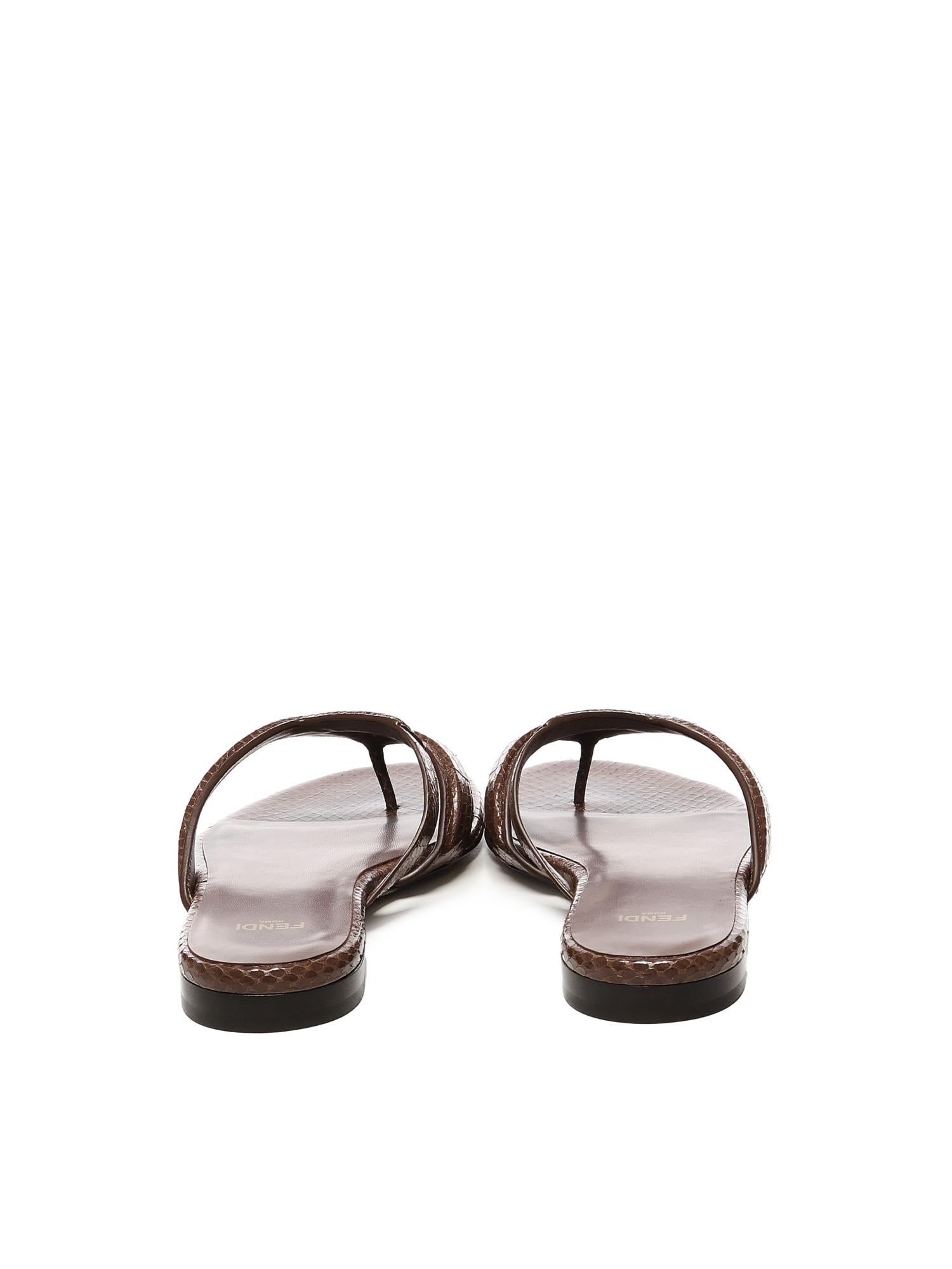 Оригінальна Infradito Flatform Fendi Fling Fendi – детальний вид