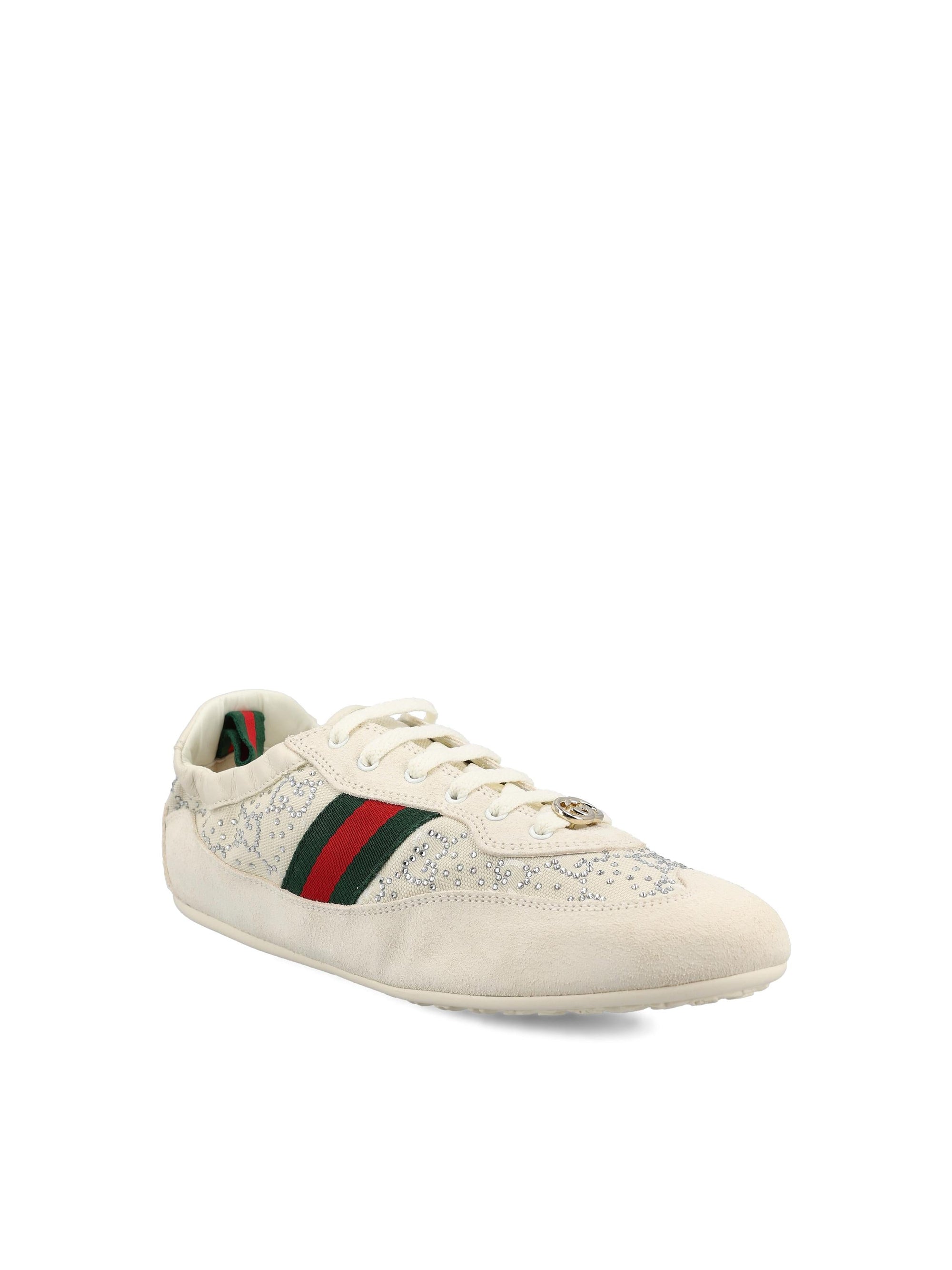 Sneaker Gucci Shift Con Cristalli Gg Gucci – Гарантія оригінальності – вид ззаду