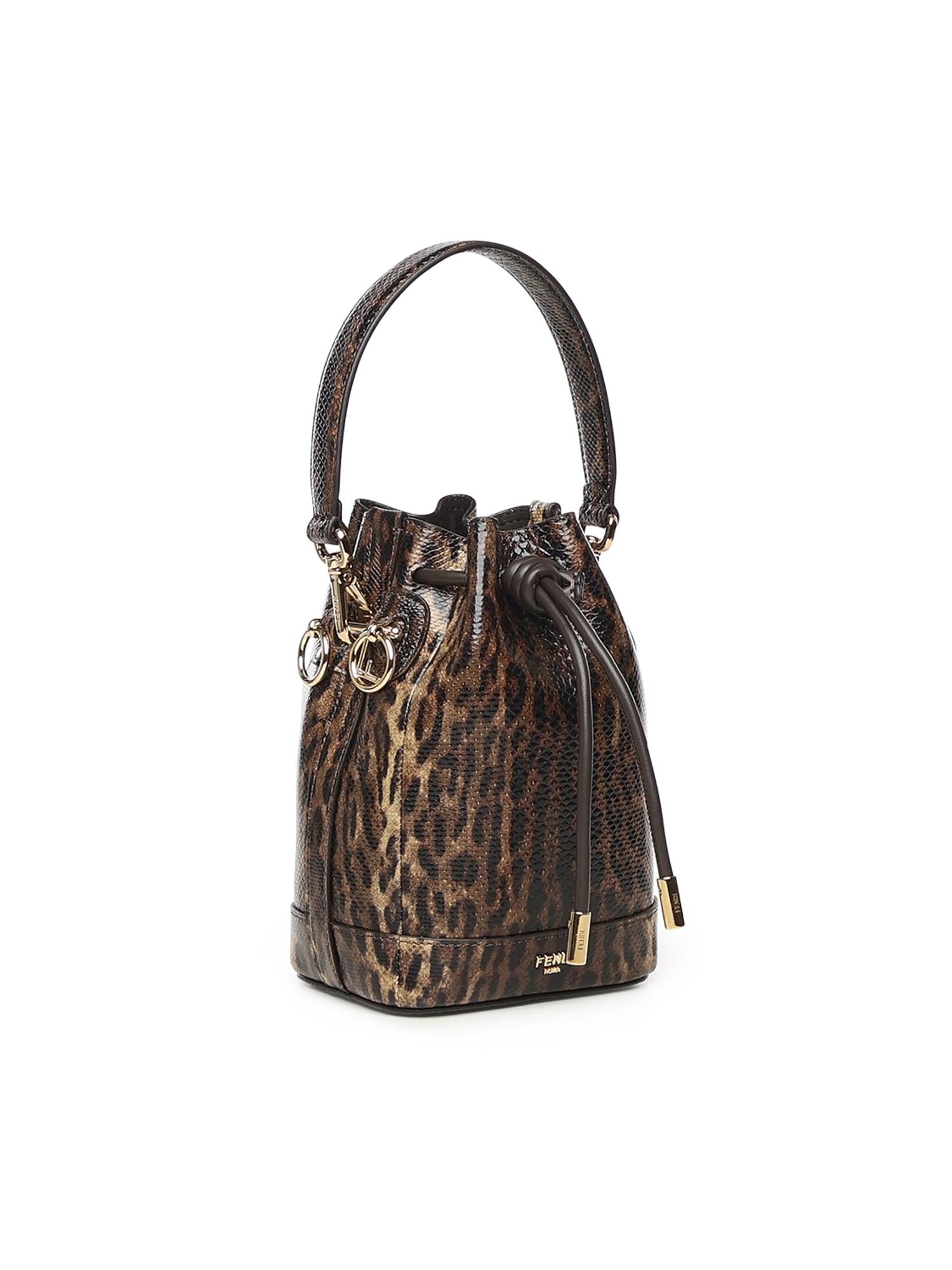 Оригінальна Secchiello Mon Tresor Mini Fendi – вид ззаду