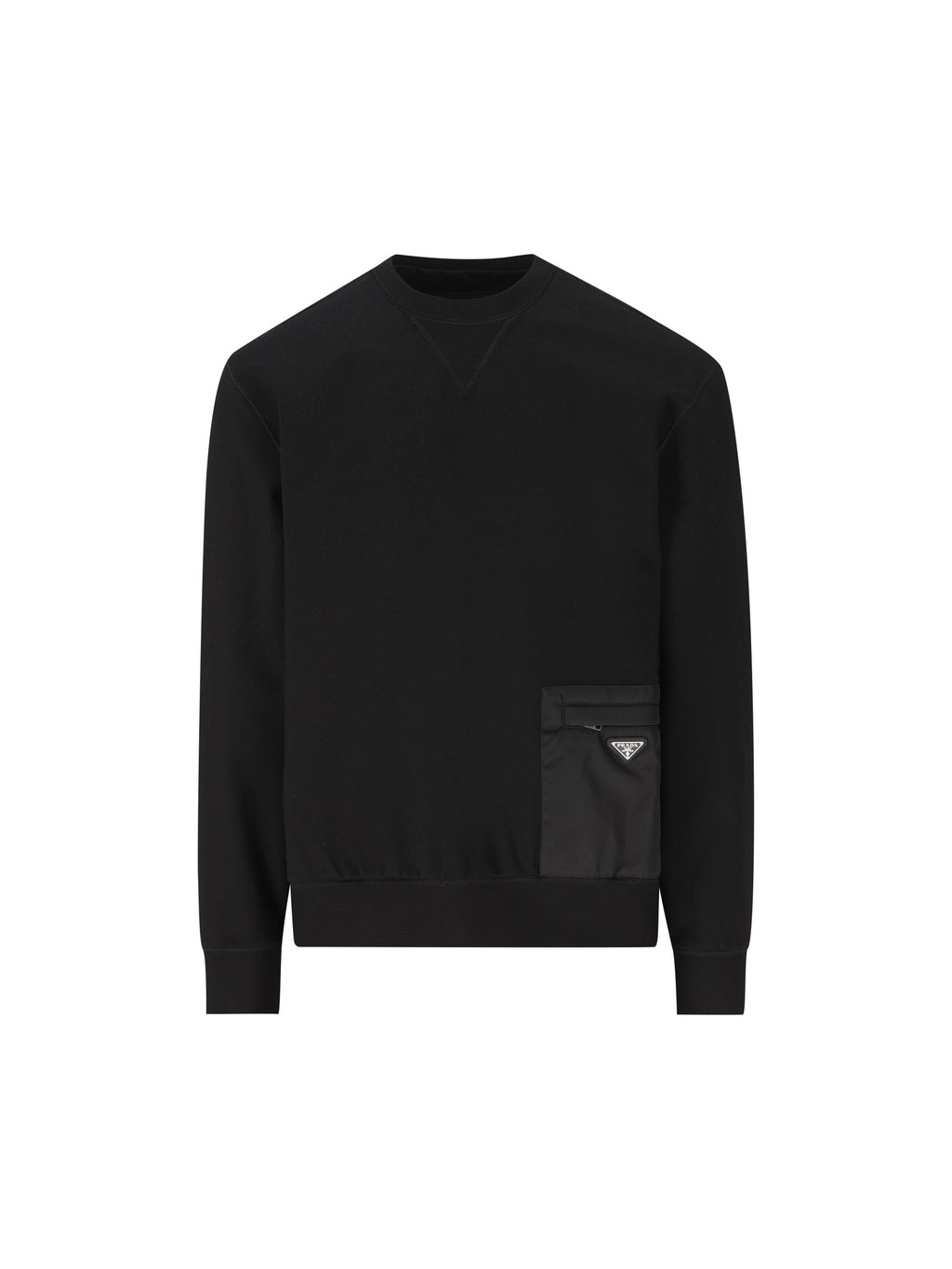 Technical Fabric Sweatshirt Prada оригінал – Купити в Україні – боковий вид