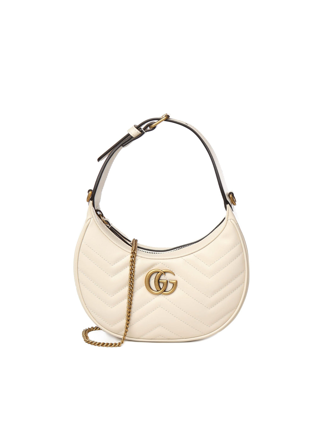 Mini Borsa A Spalla Gg Marmont Gucci – Гарантія оригінальності – боковий вид