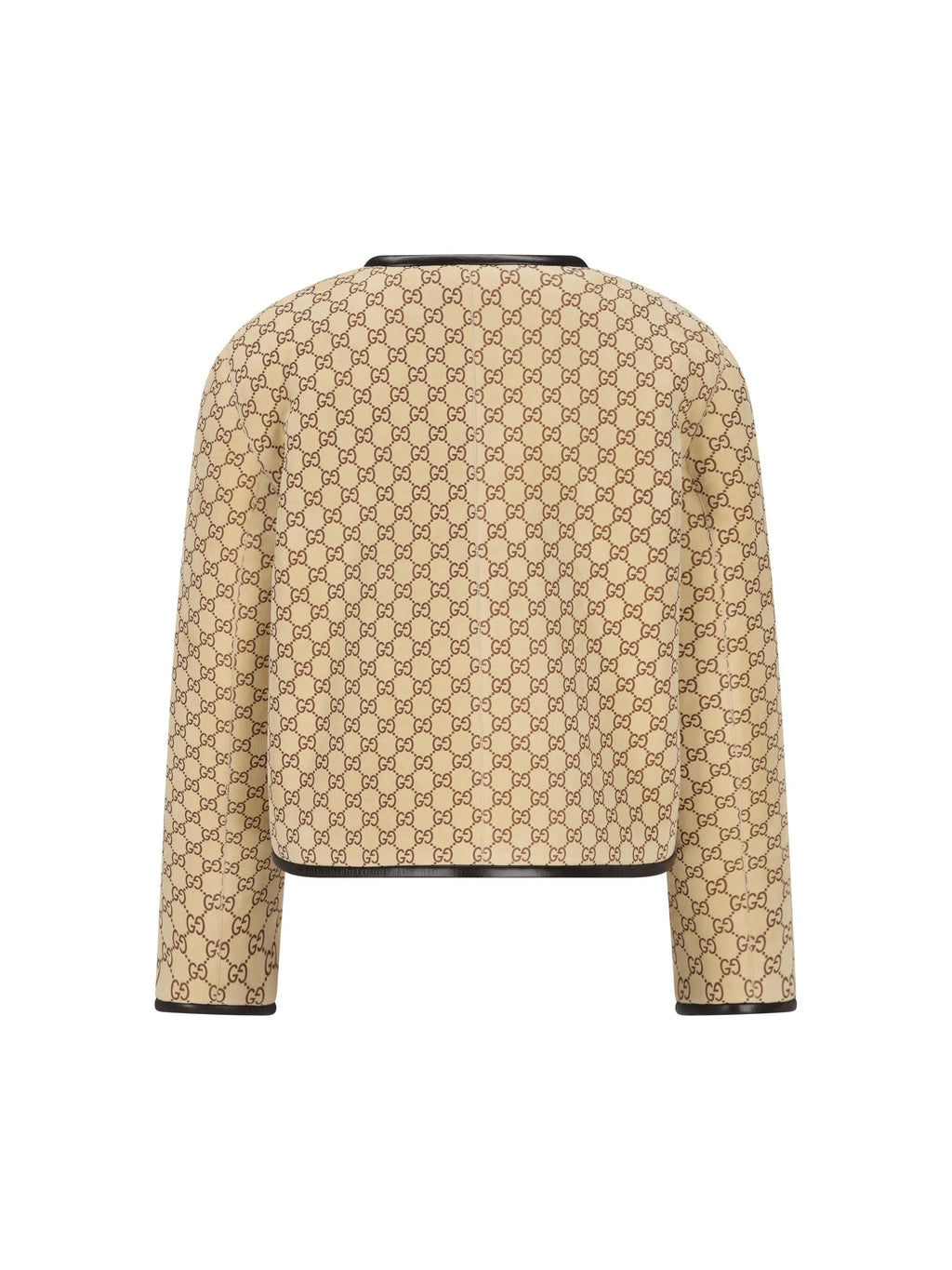 Giacca In Montone Gg Gucci – Гарантія оригінальності – вид ззаду