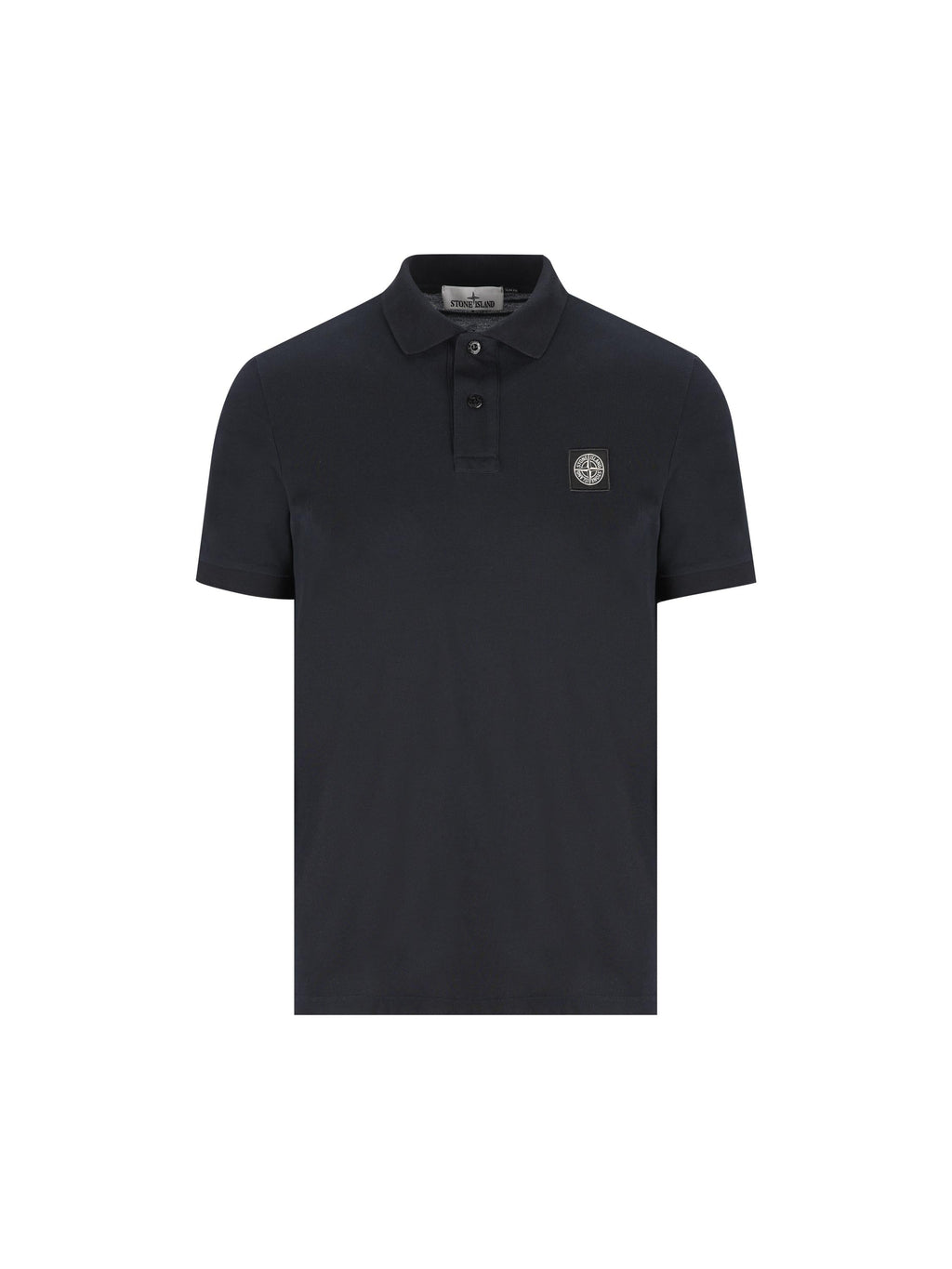 Cotton Polo Shirt Stone island – Гарантія оригінальності – боковий вид