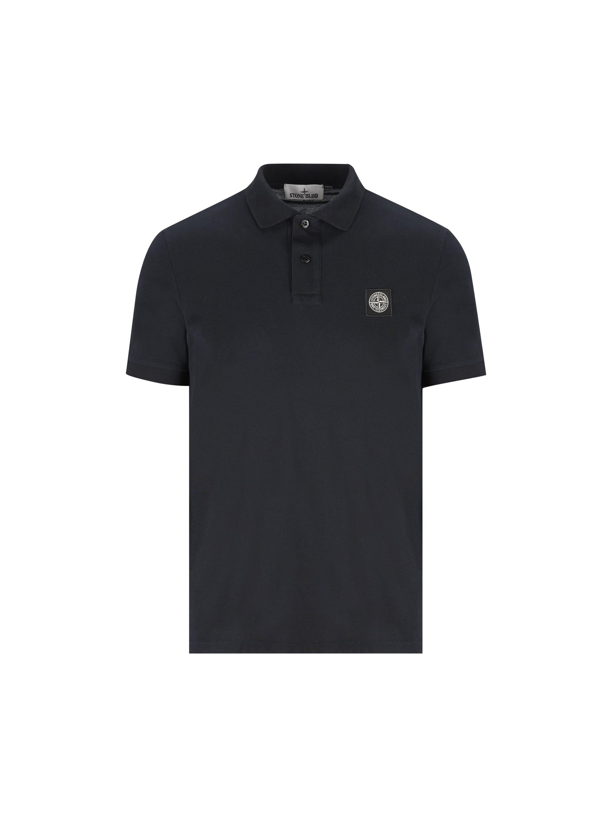 Cotton Polo Shirt Stone island – Гарантія оригінальності – боковий вид