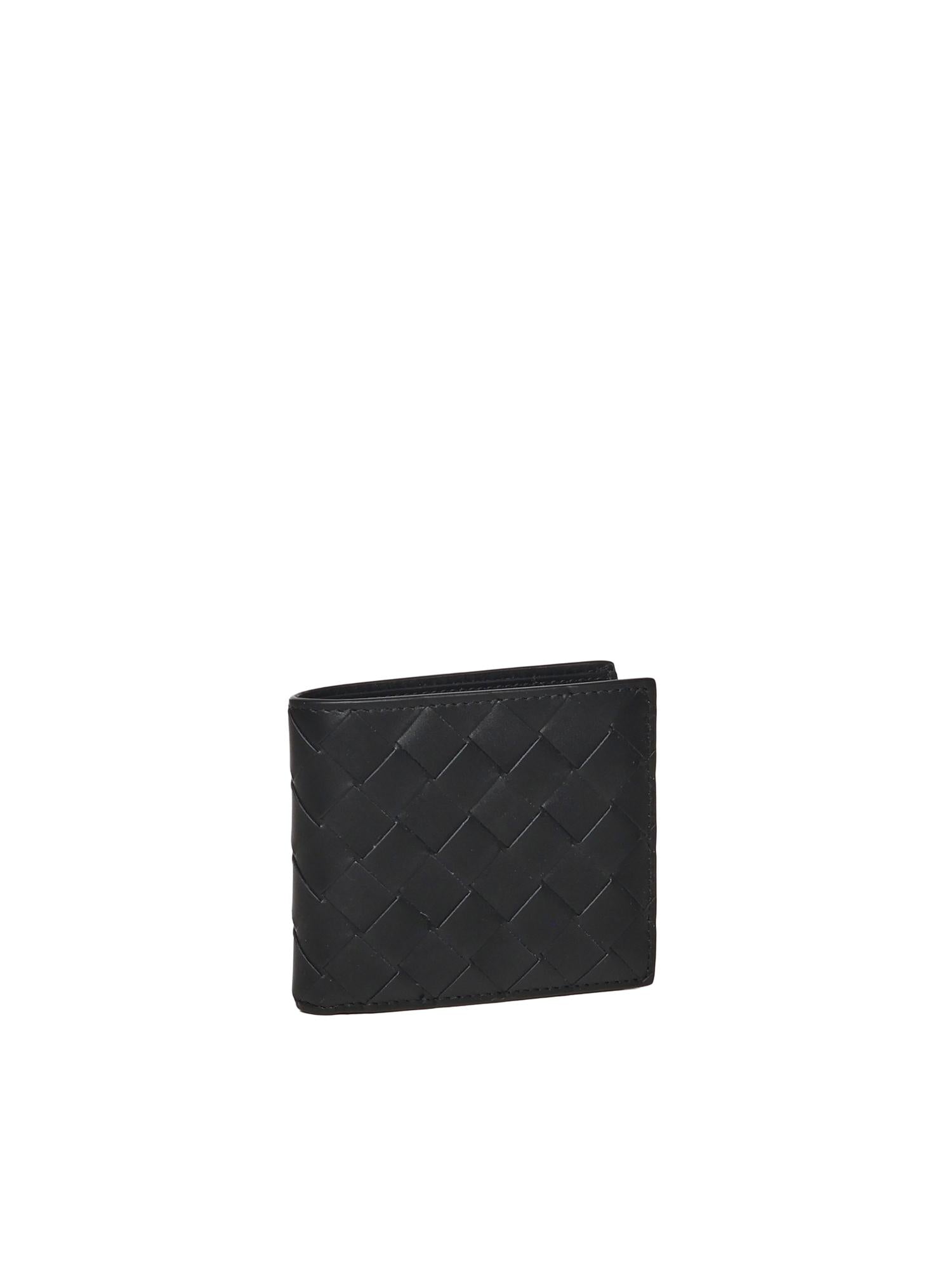 Оригінальна Portafoglio Intrecciato Bi-Fold Bottega veneta – вид ззаду