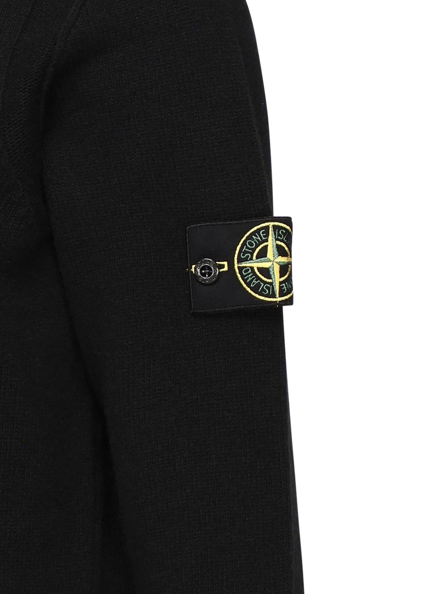 Maglione Girocollo Lambswool Stone island оригінал – Купити в Україні – вид ззаду