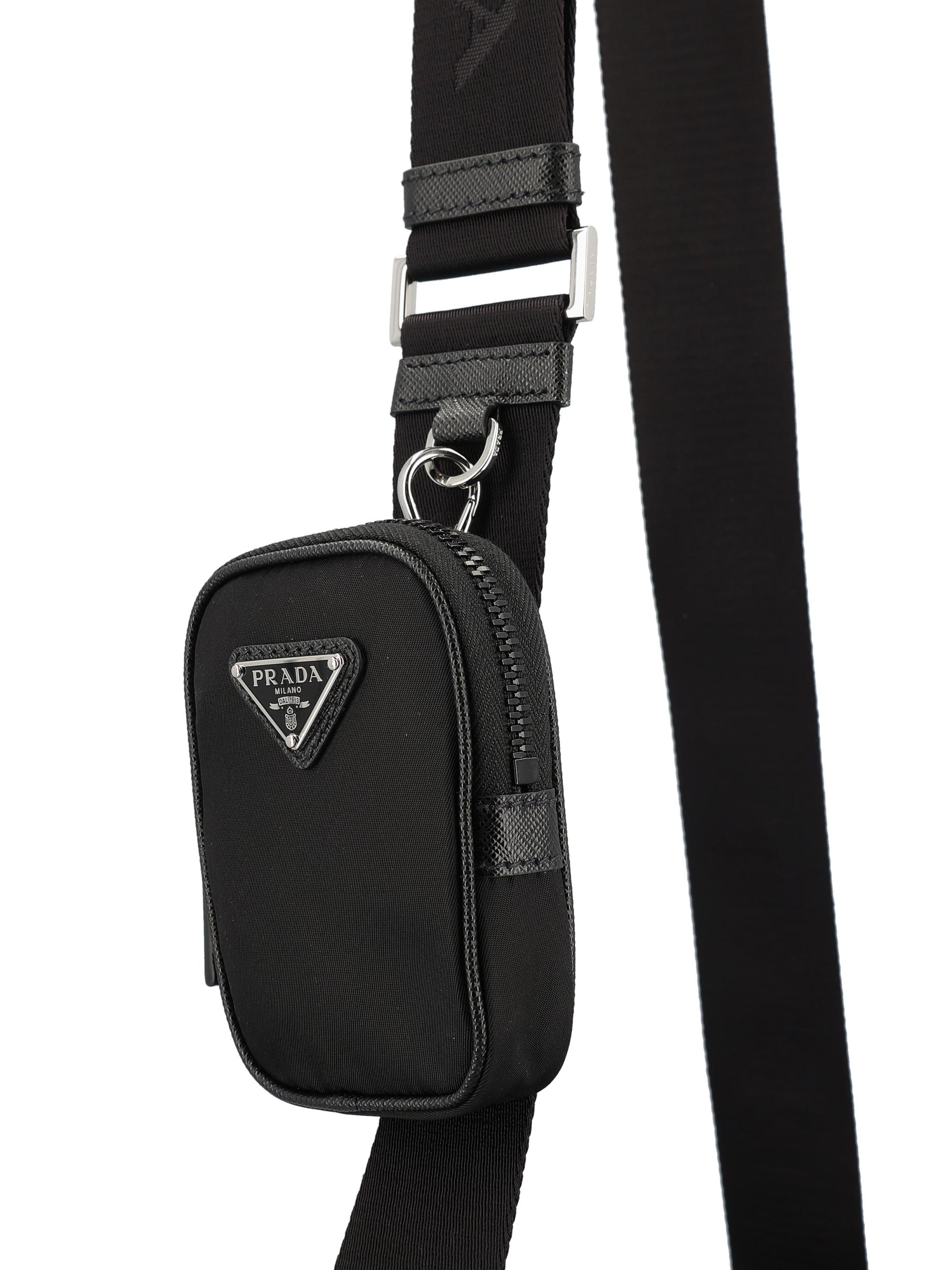 Crossbody Bag In Re Nylon And Saffiano Leather Prada – Гарантія оригінальності – збільшений вид
