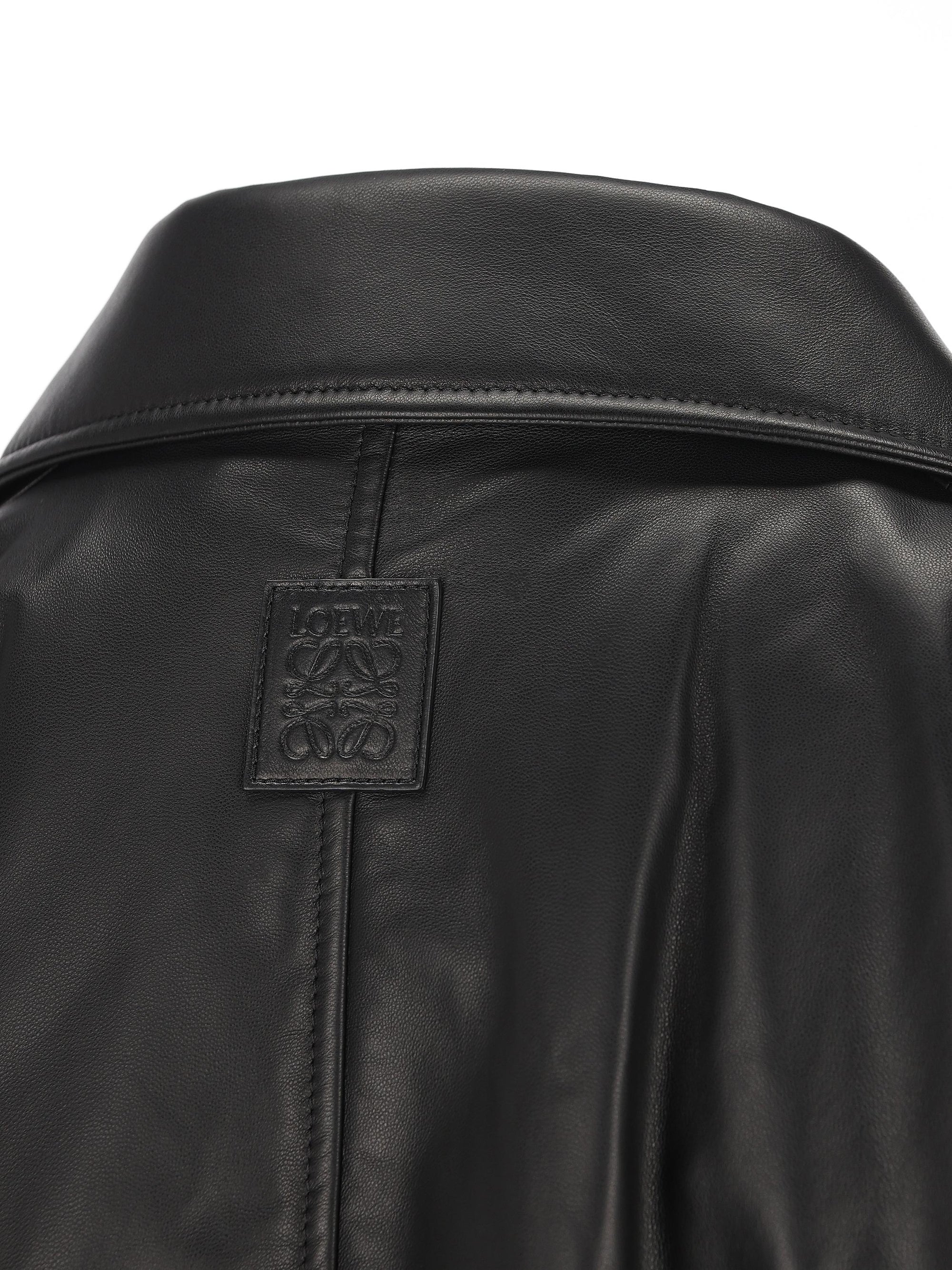 Biker Jacket In Nappa Loewe – Гарантія оригінальності – детальний вид