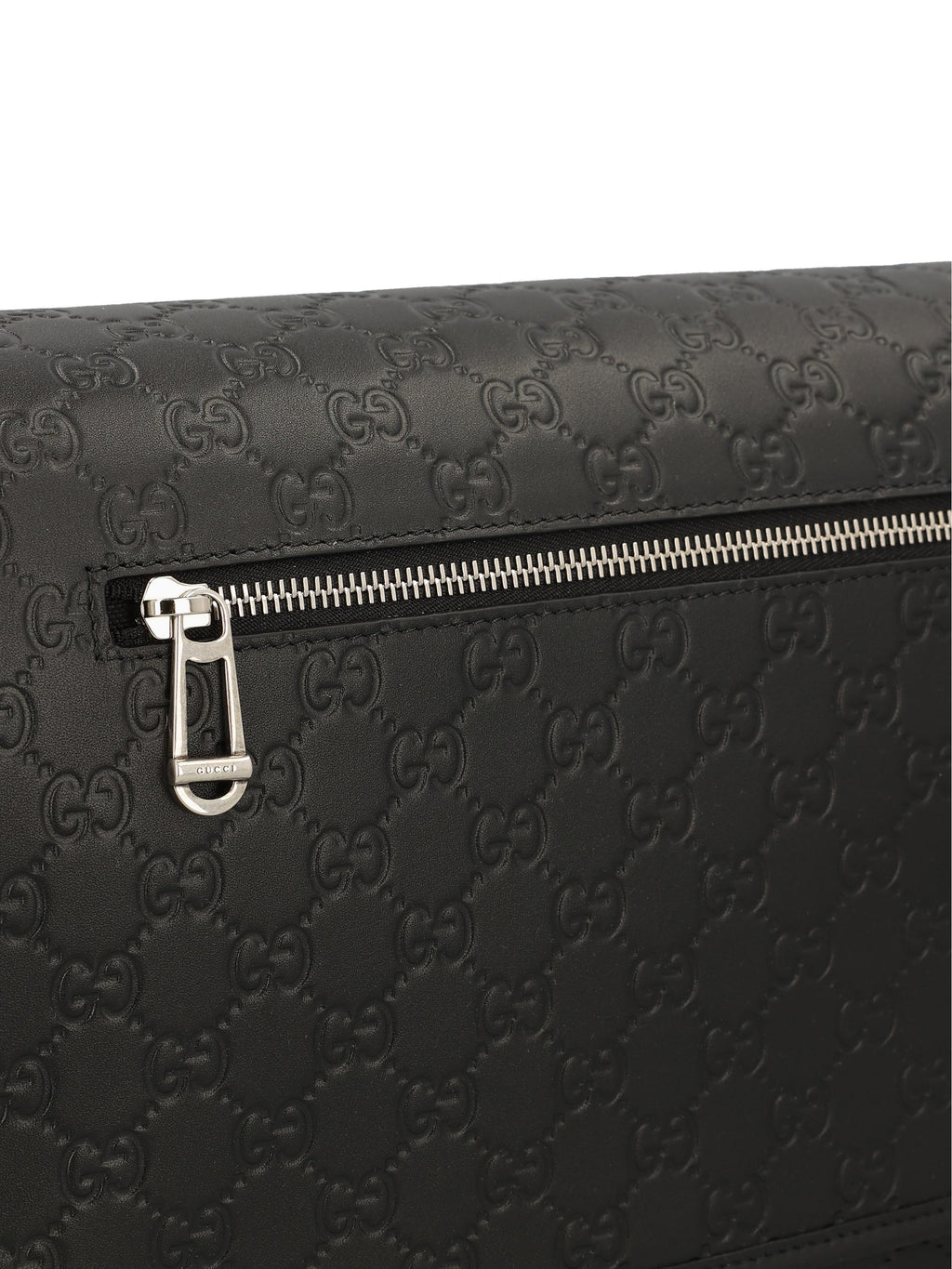Оригінальна Borsa A Tracolla Gg Emblem Media Gucci – збільшений вид