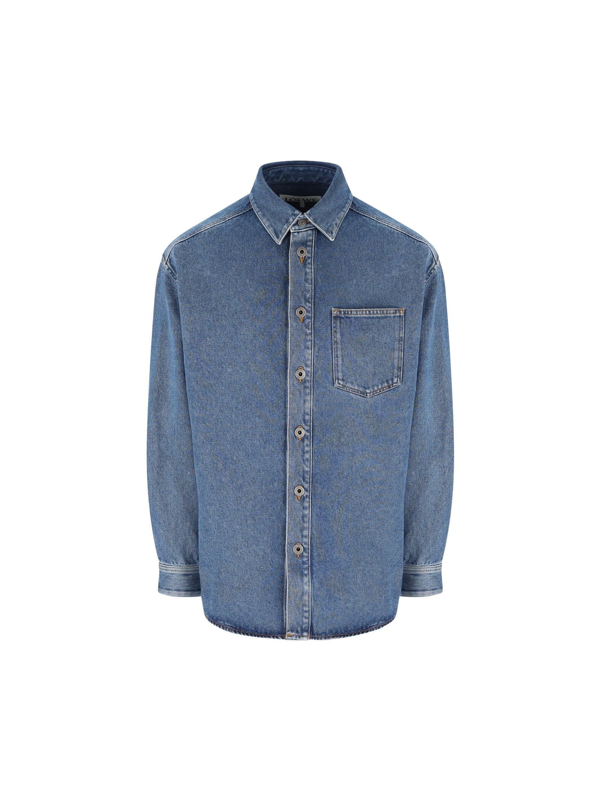 Denim Shirt Loewe – Гарантія оригінальності – боковий вид