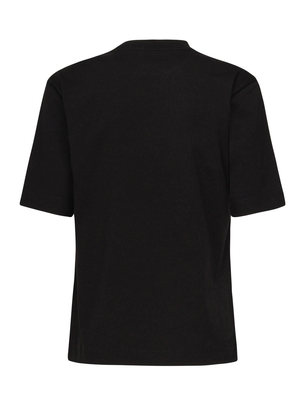 Оригінальна T-Shirt Con Patch Logato In Silicone Moncler – збільшений вид