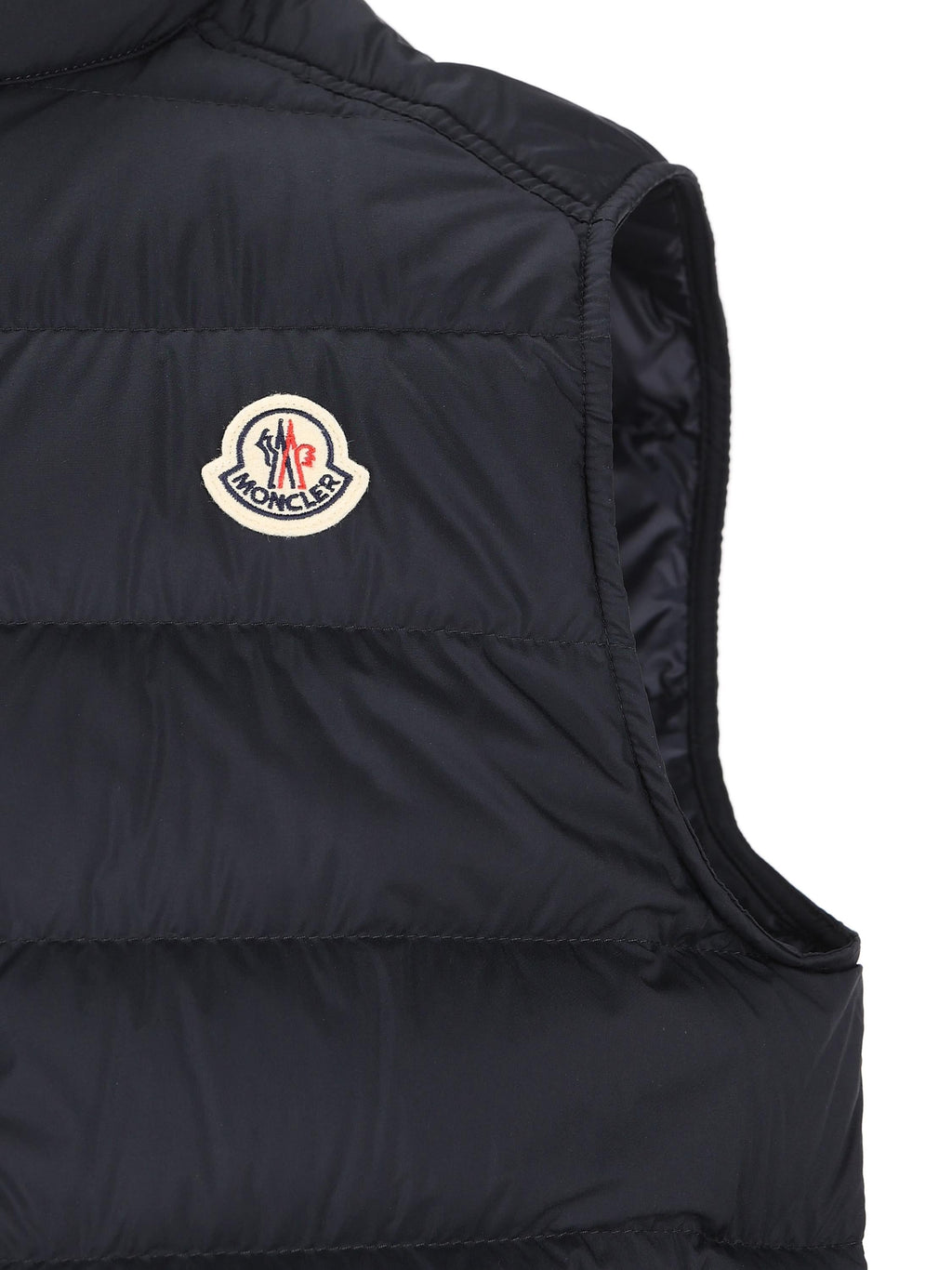 Оригінальна Puffer Vest In Down Barthe Moncler – збільшений вид