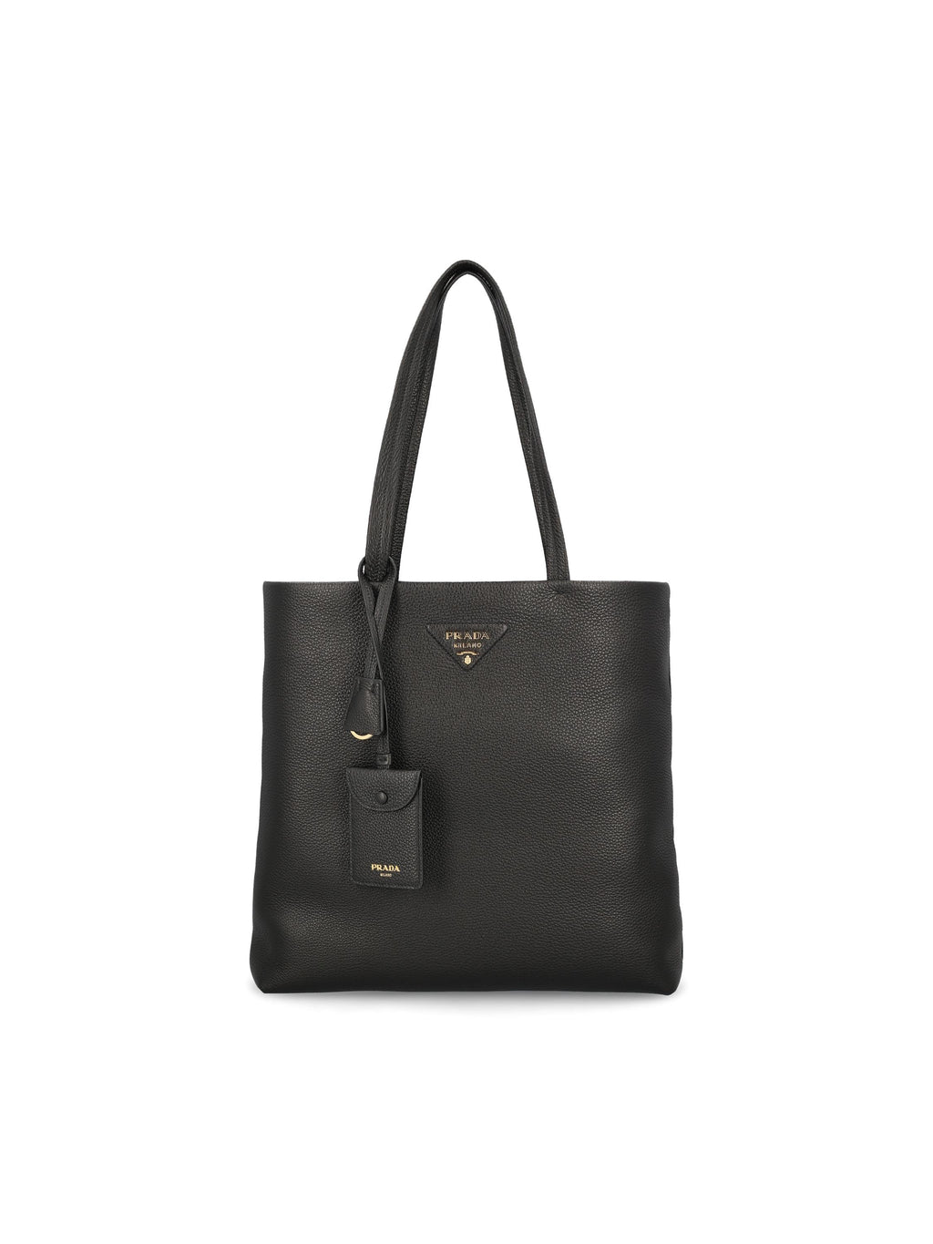 Large Leather Shopping Bag Prada оригінал – Купити в Україні – боковий вид