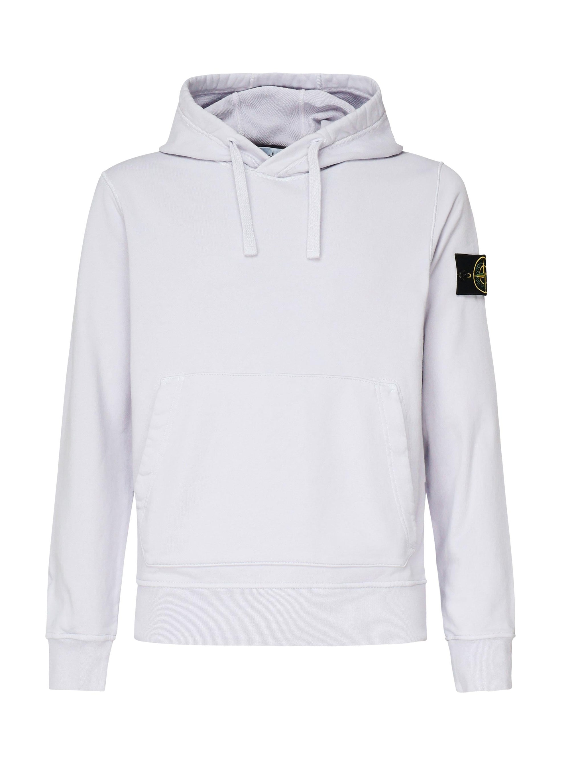 Felpa Con Cappuccio Con Coulisse E Tasche Stone island – Гарантія оригінальності – боковий вид