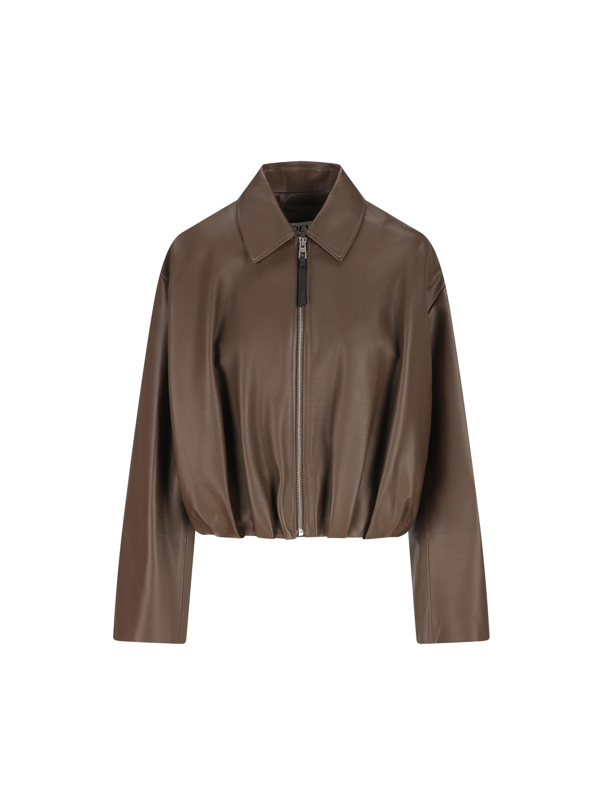 Оригінальна Leather Jacket Loewe – боковий вид