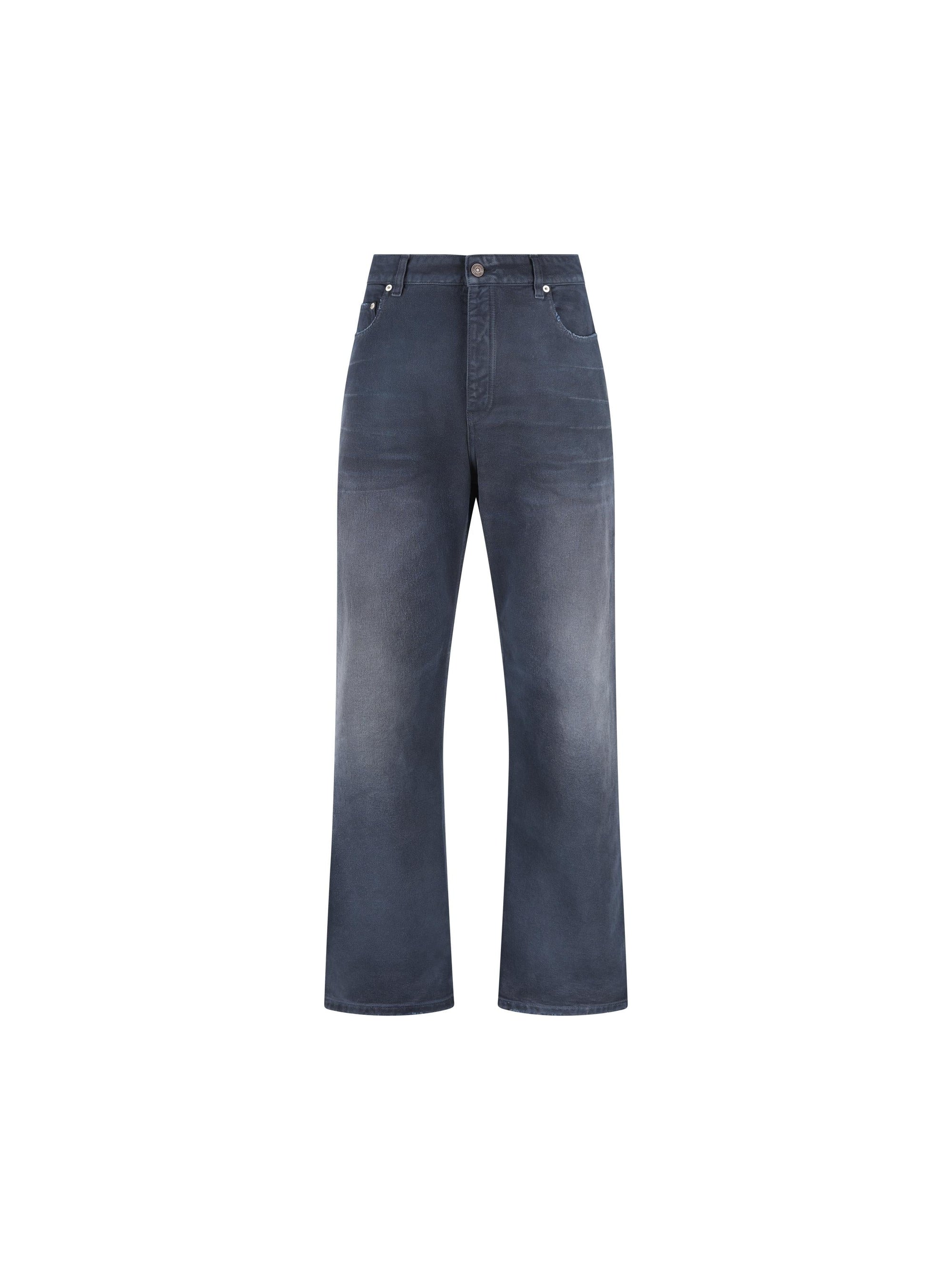 Denim Trousers Balenciaga оригінал – Купити в Україні – боковий вид