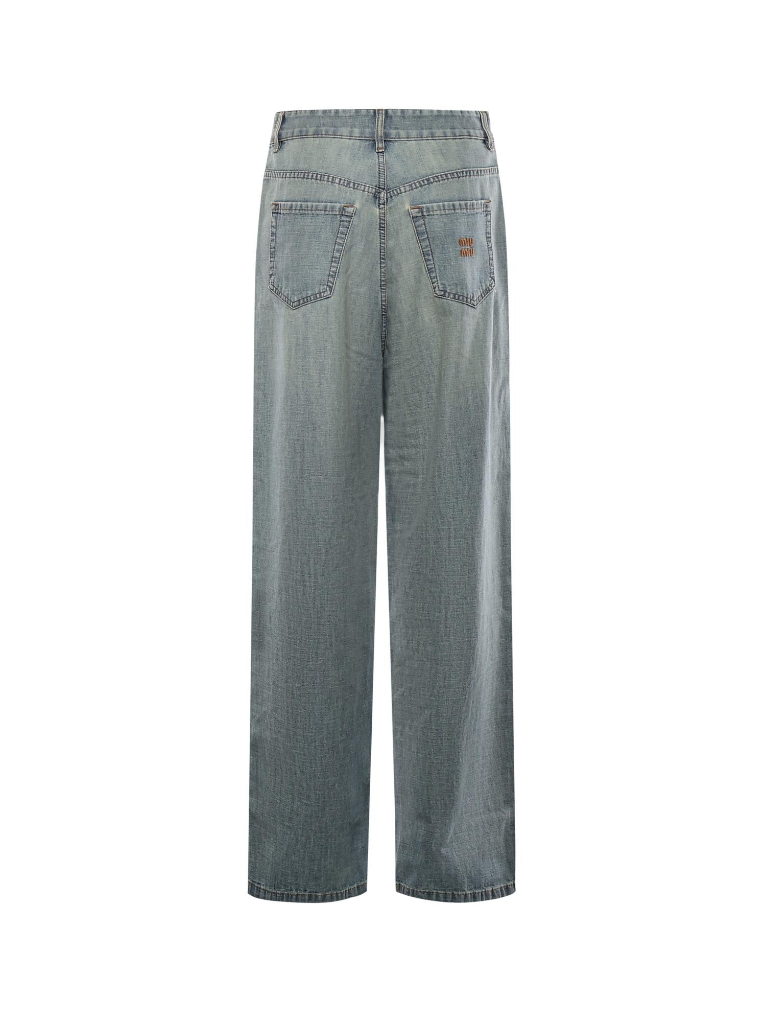 Оригінальна Jeans In Chambray Miu miu – детальний вид