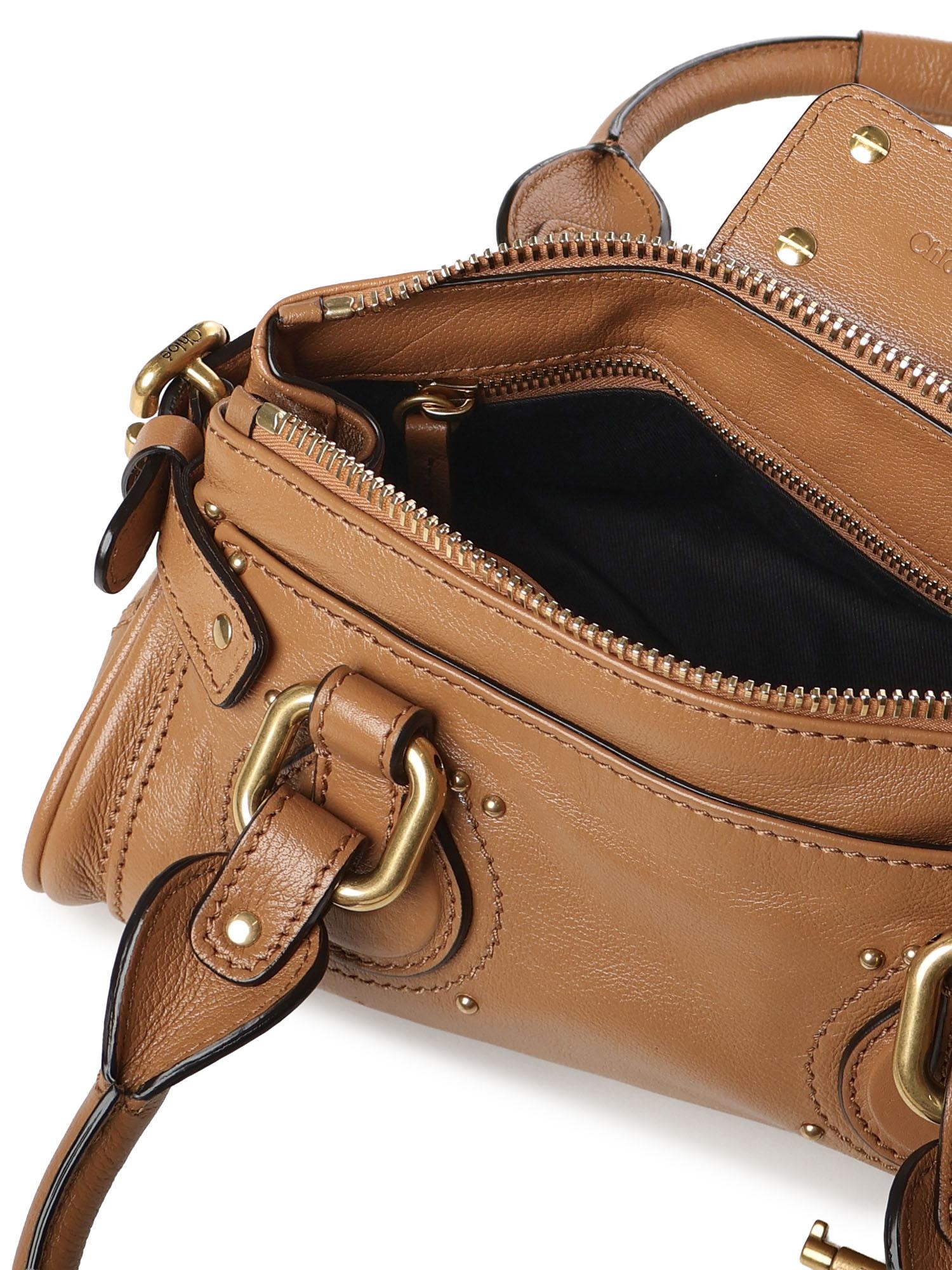 Borsa Paddington Piccola In Pelle Granata Chloe оригінал – Купити в Україні – збільшений вид