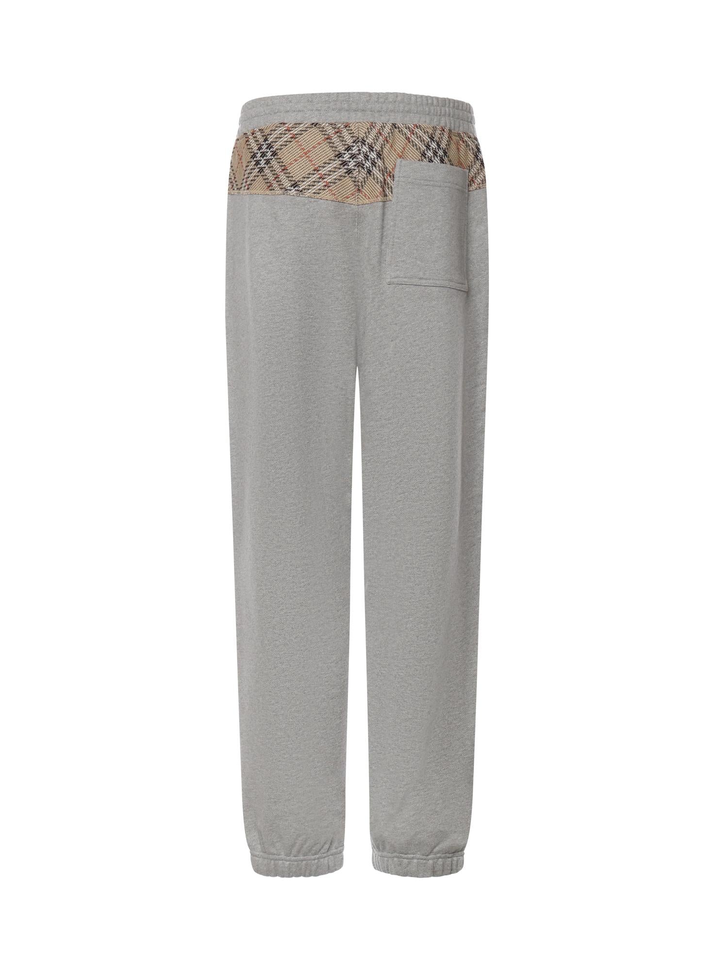 Pantaloni Da Jogging In Cotone Con Applicazione Check Burberry оригінал – Купити в Україні – детальний вид