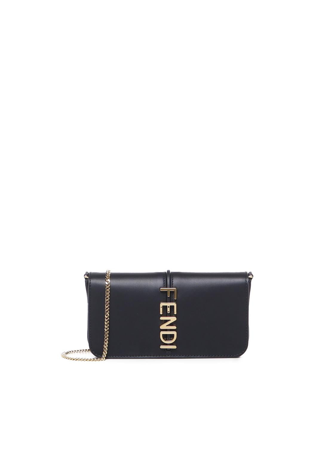 Portafoglio On Chain Fendigraphy Fendi – Гарантія оригінальності – боковий вид