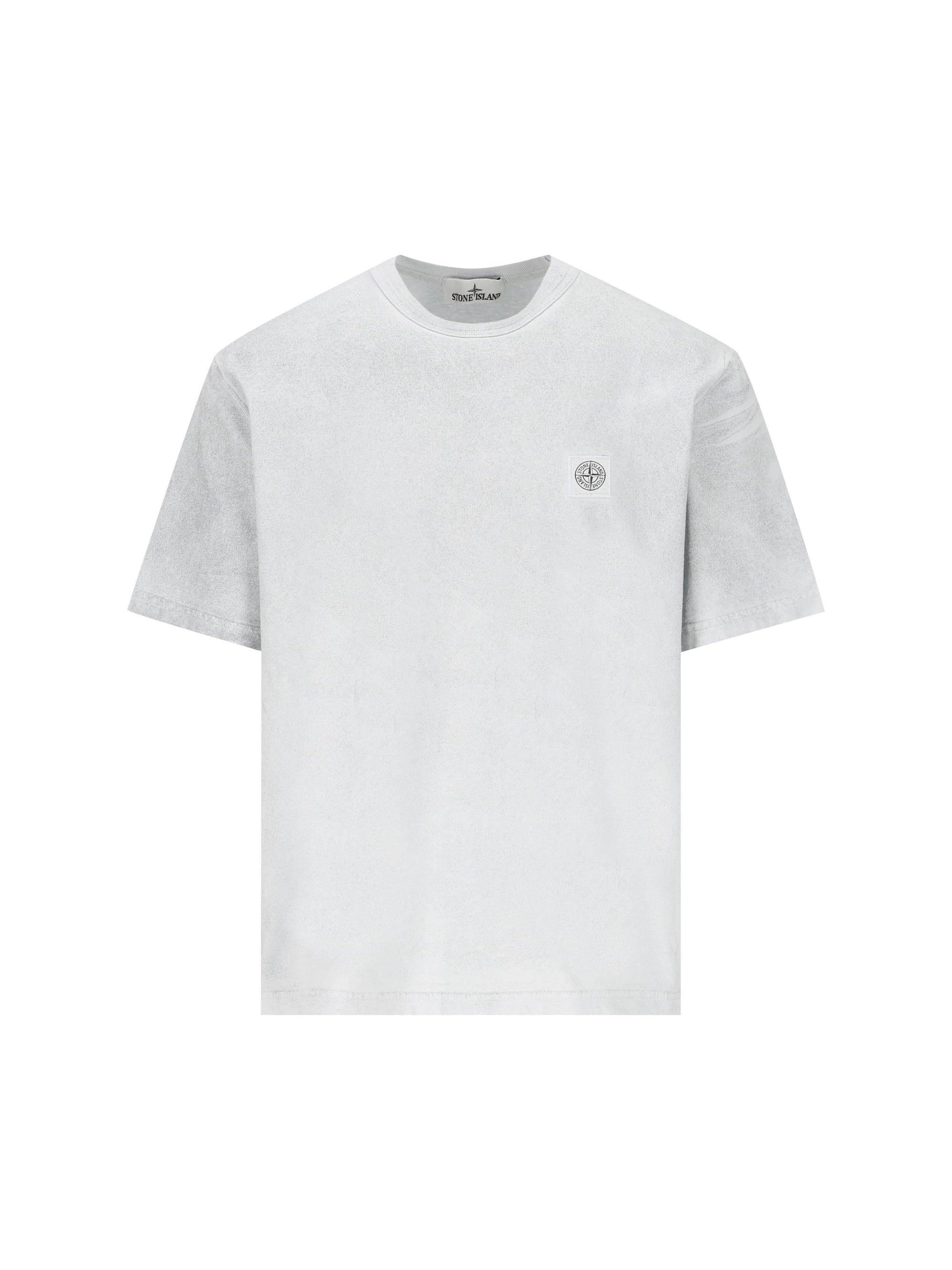 Cotton T Shirt Stone island оригінал – Купити в Україні – боковий вид
