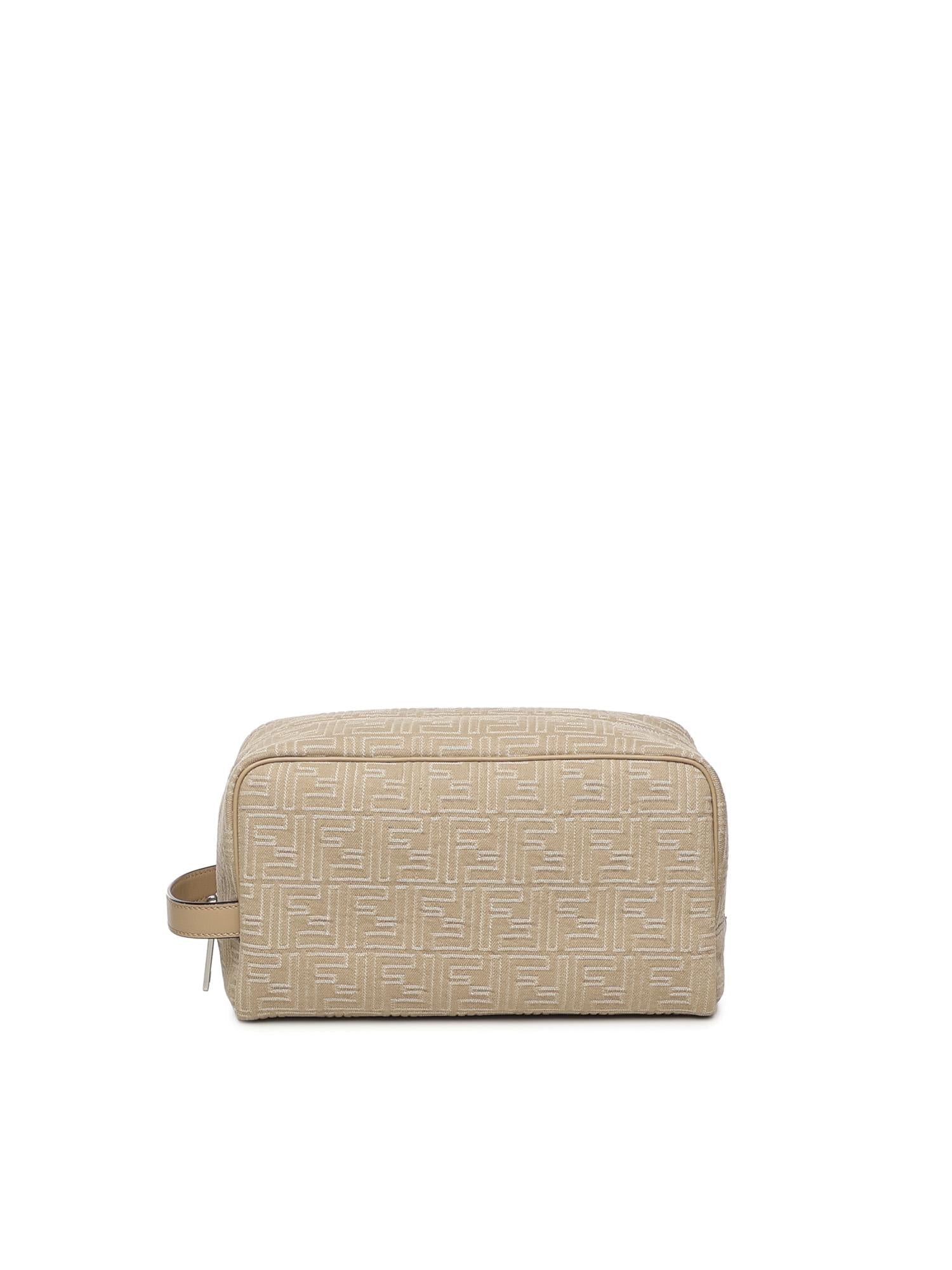 Beauty Case Medium Ff Jacquard Fendi оригінал – Купити в Україні – боковий вид