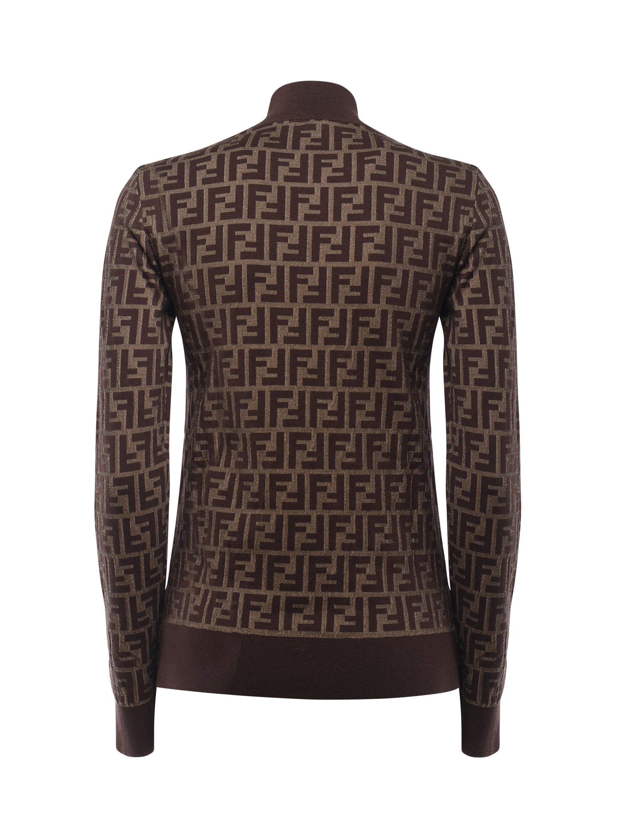 Maglia In Cotone Ff Fendi – Гарантія оригінальності – детальний вид