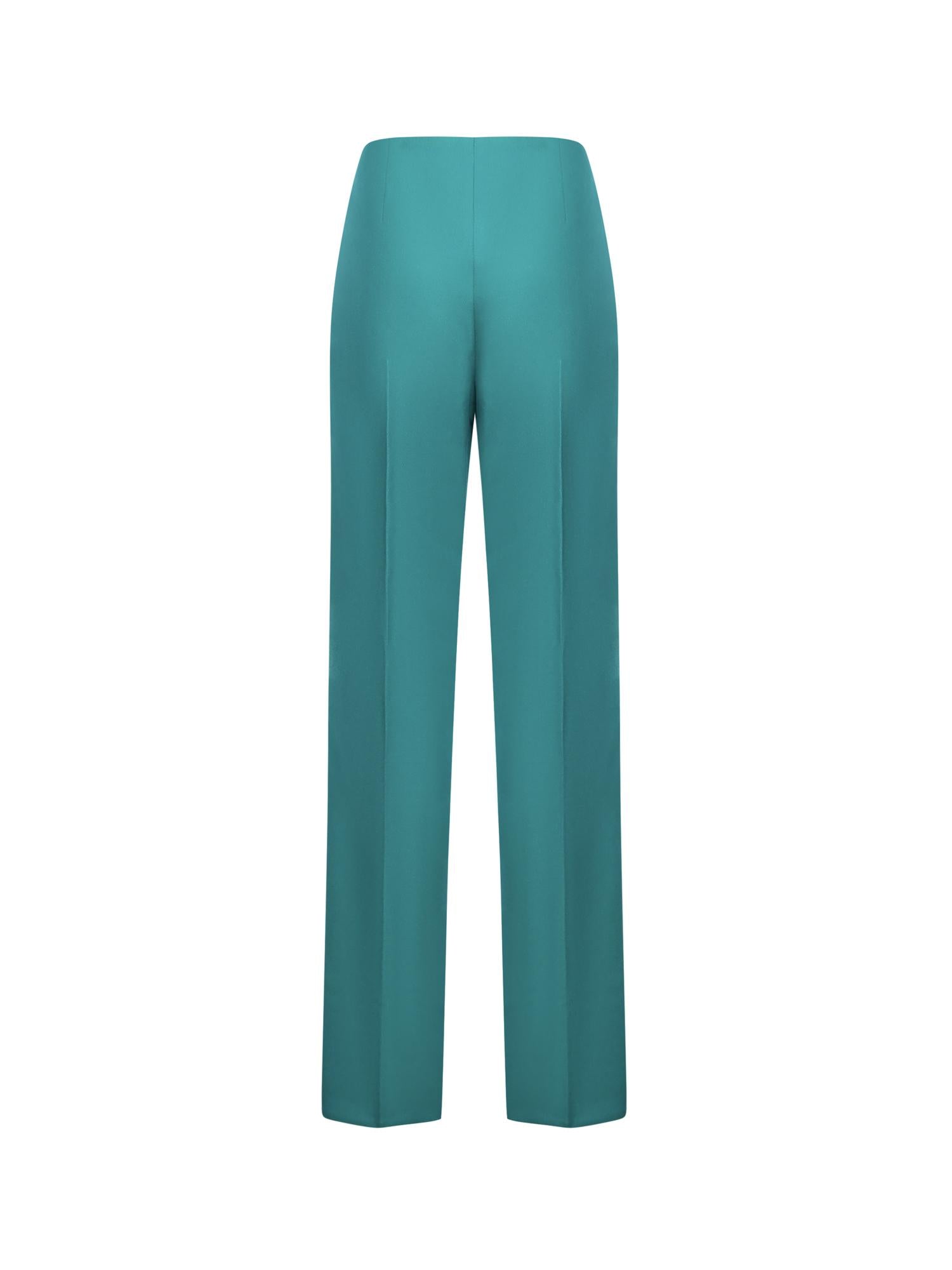 Pantaloni In Lana Grain De Poudre Fendi – Гарантія оригінальності – детальний вид