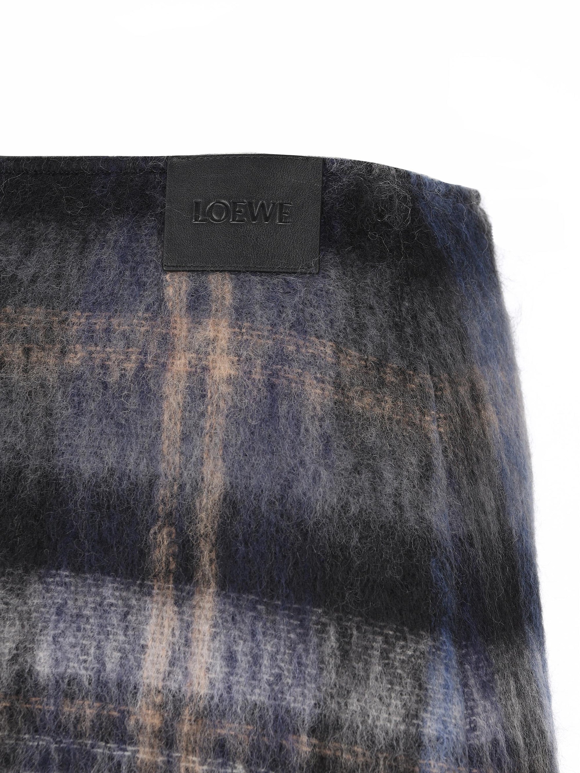 Skirt In Mohair And Wool Blend Loewe оригінал – Купити в Україні – збільшений вид
