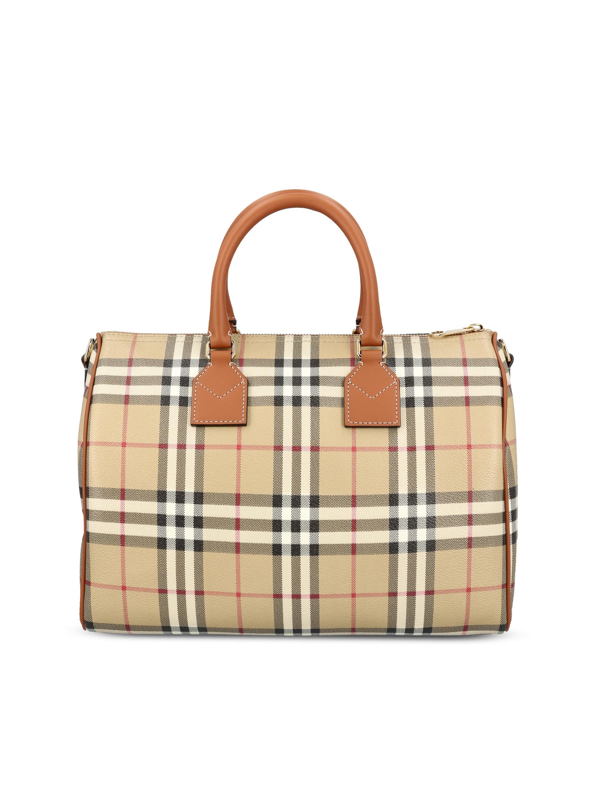 Оригінальна Borsa Bowling Check Media Burberry – вид ззаду