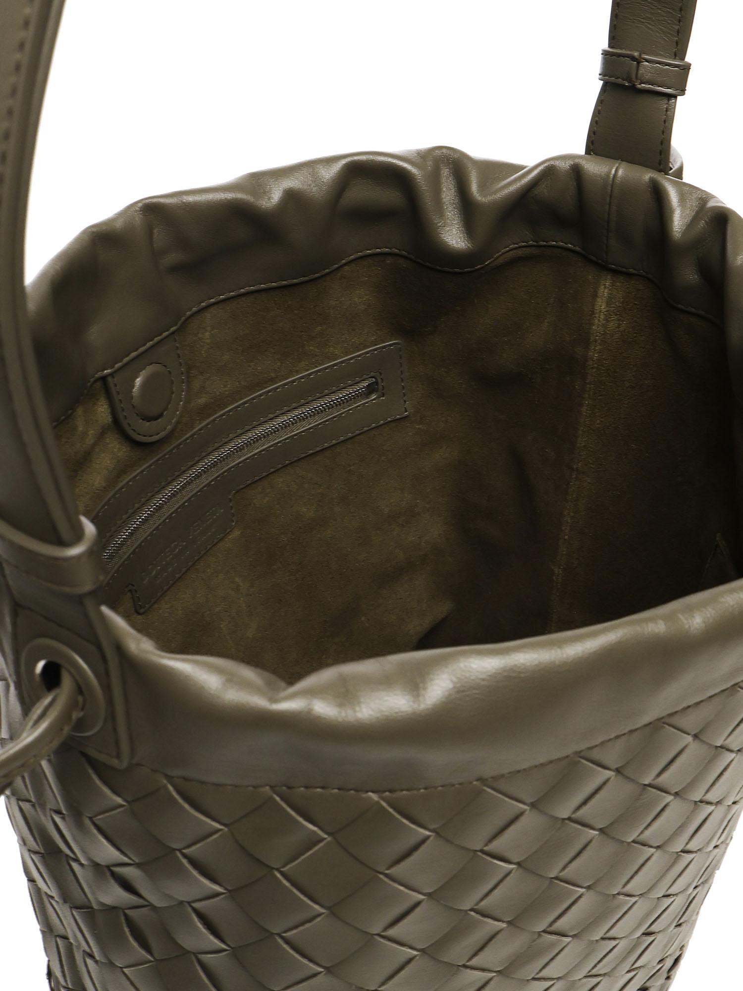 Bucket Intrecciato Biblioteca Bottega veneta оригінал – Купити в Україні – збільшений вид
