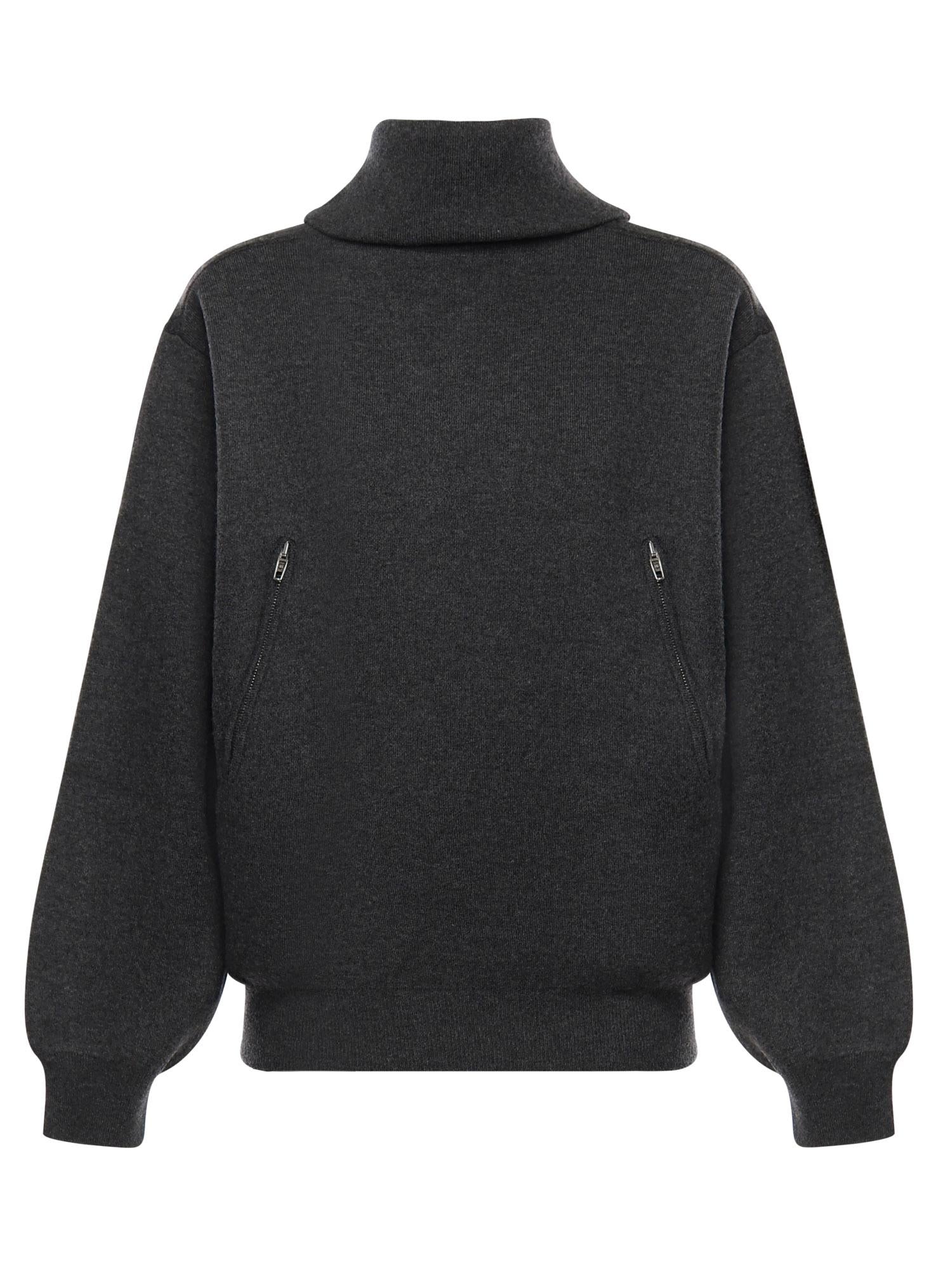 Pullover Back-To-Front In Maglia DI Lana Balenciaga оригінал – Купити в Україні – боковий вид