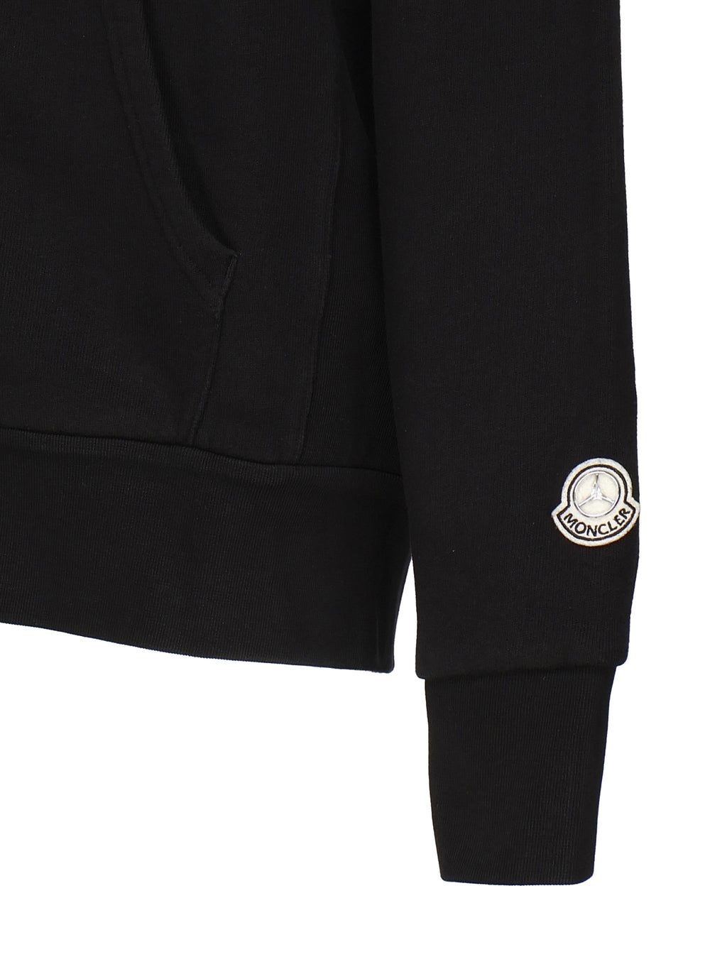 Felpa Logo Con Cappuccio Moncler оригінал – Купити в Україні – вид ззаду