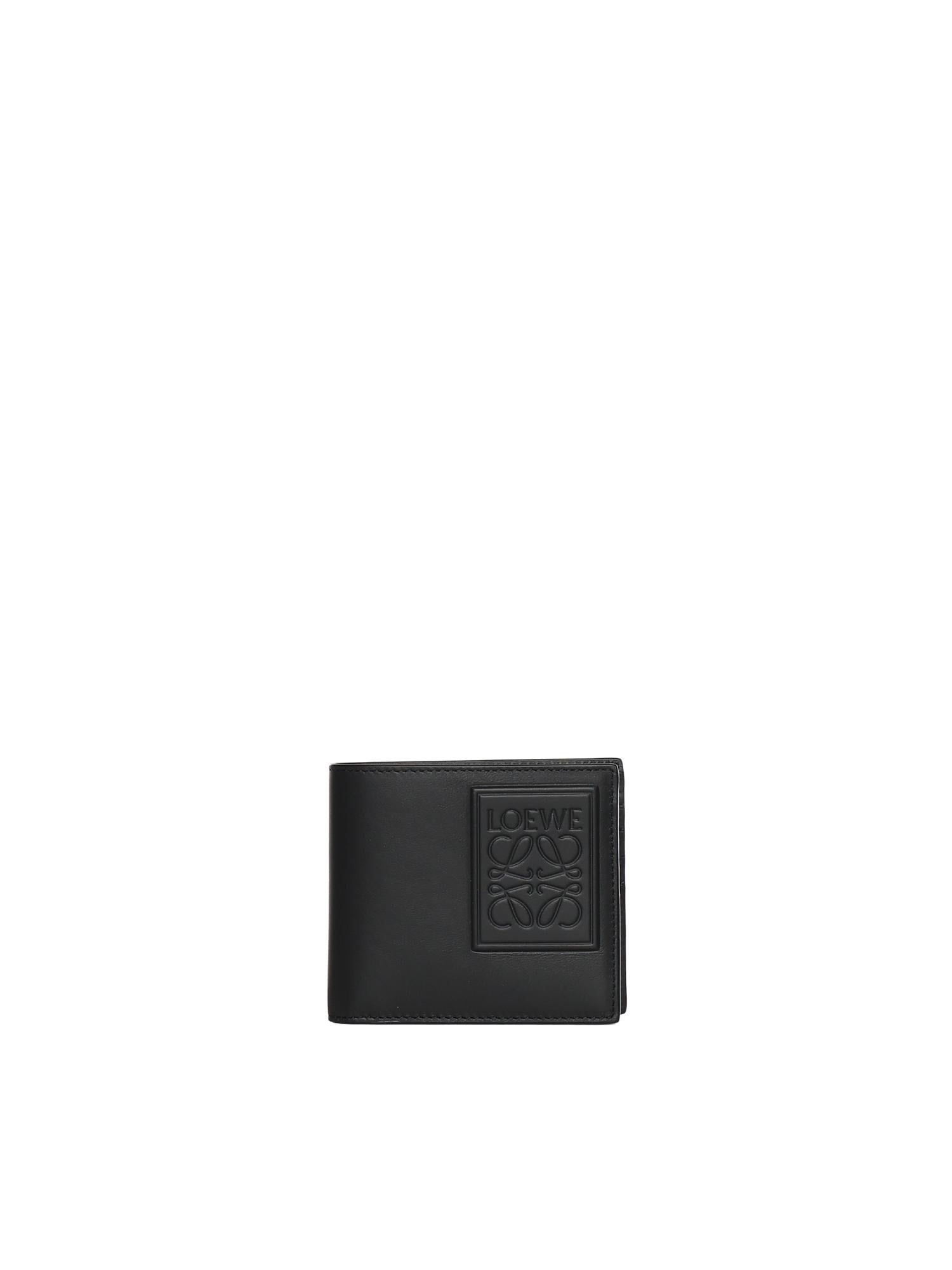 Portafoglio Bifold In Pelle DI Vitello Loewe оригінал – Купити в Україні – боковий вид