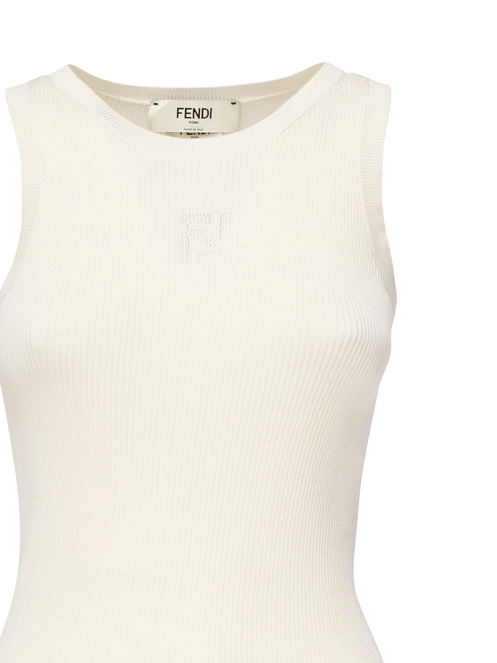 Оригінальна Top In Seta E Cotone Fendi – вид ззаду