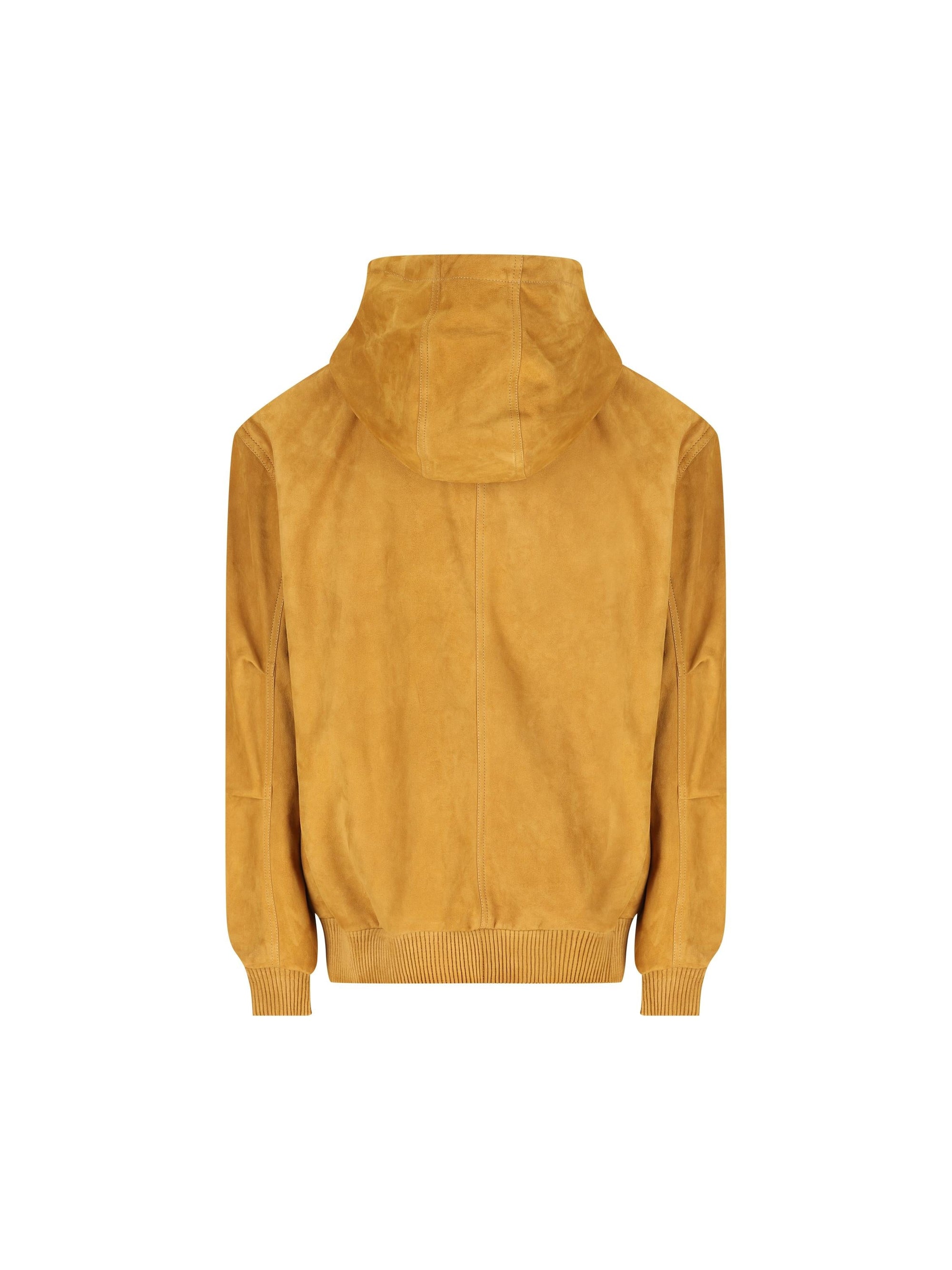 Suede Leather Sweatshirt Gucci оригінал – Купити в Україні – вид ззаду