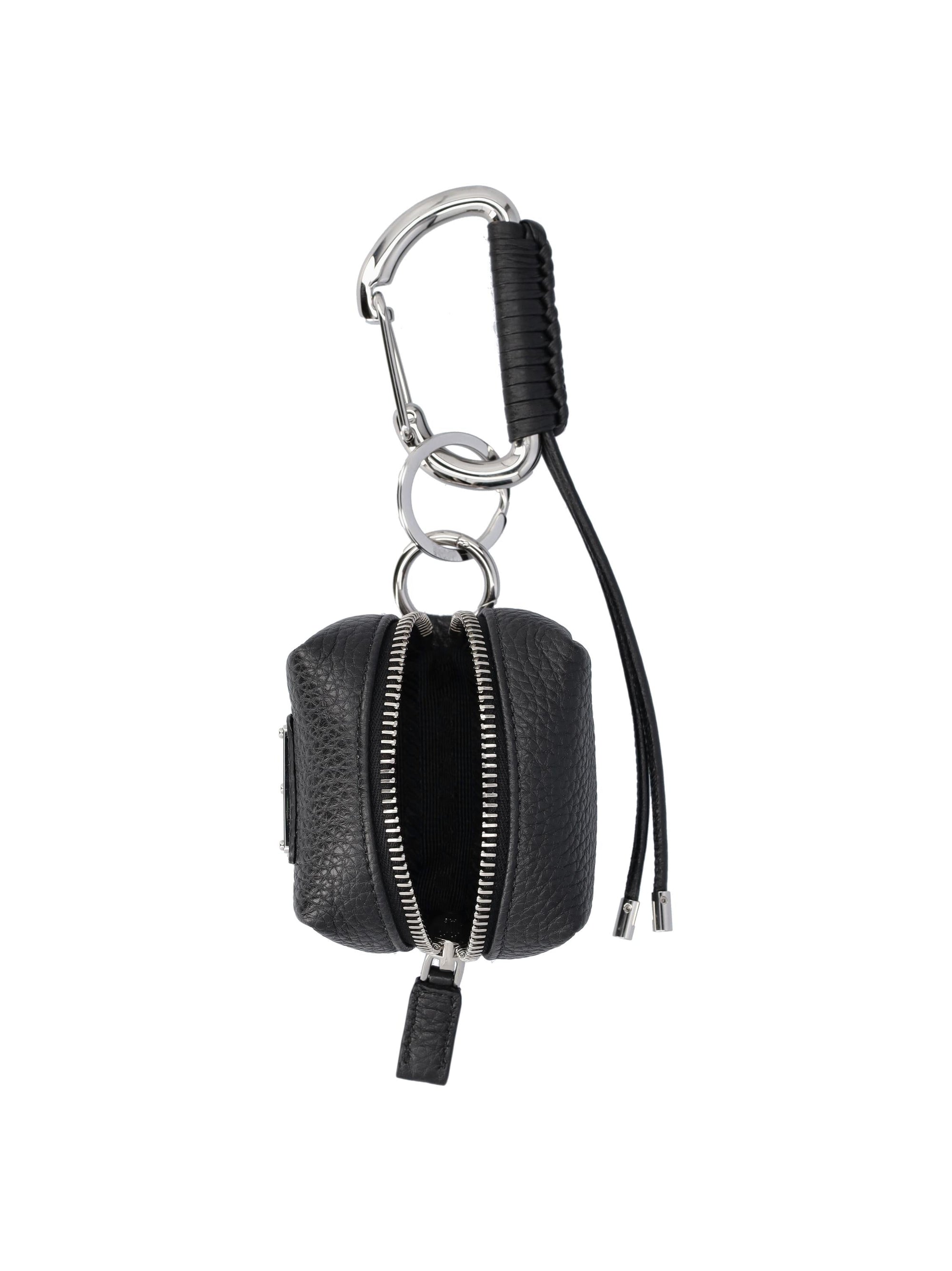Leather Bag Charm Prada – Гарантія оригінальності – вид ззаду